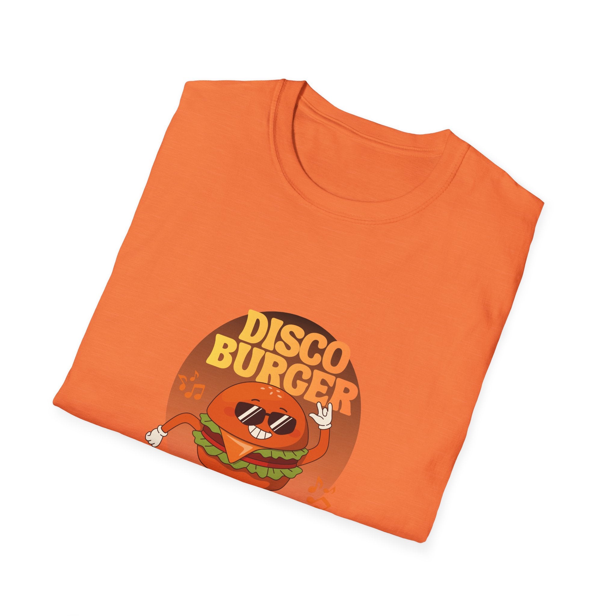 Disco Burger T-Shirt — Retro Dancing Burger Graphic Tee