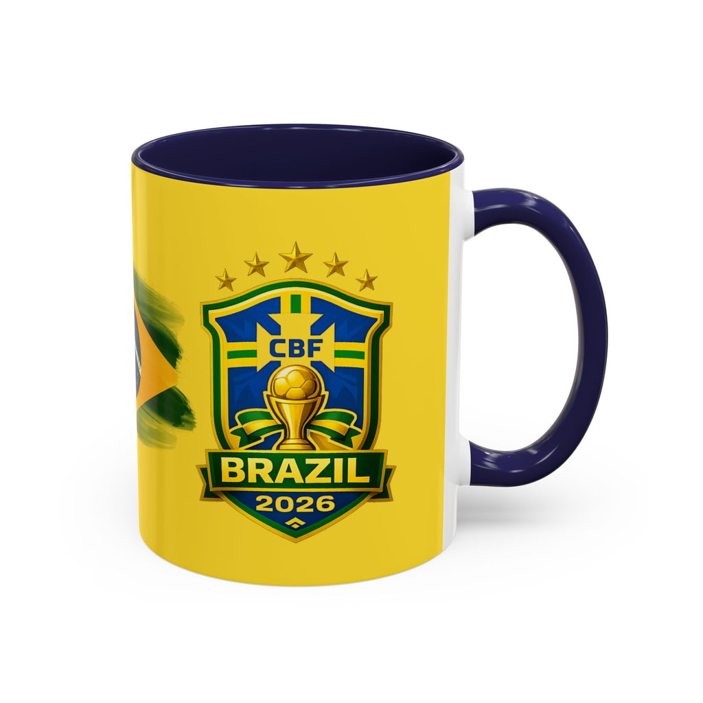 Brazil Soccer 2026 Accent Coffee Mug