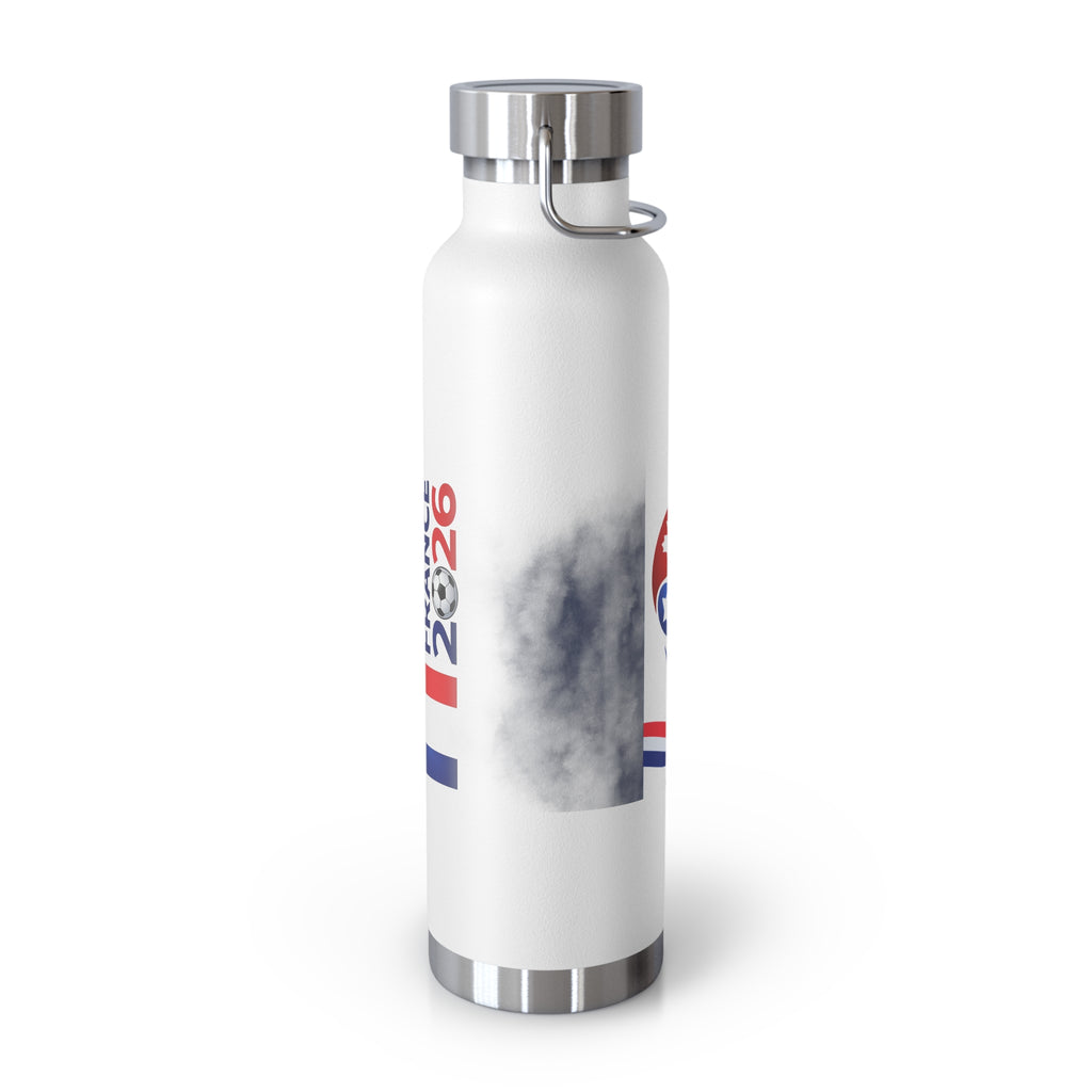 france 22oz Insulated Water Bottle — Olympic Team Canada Logo Design