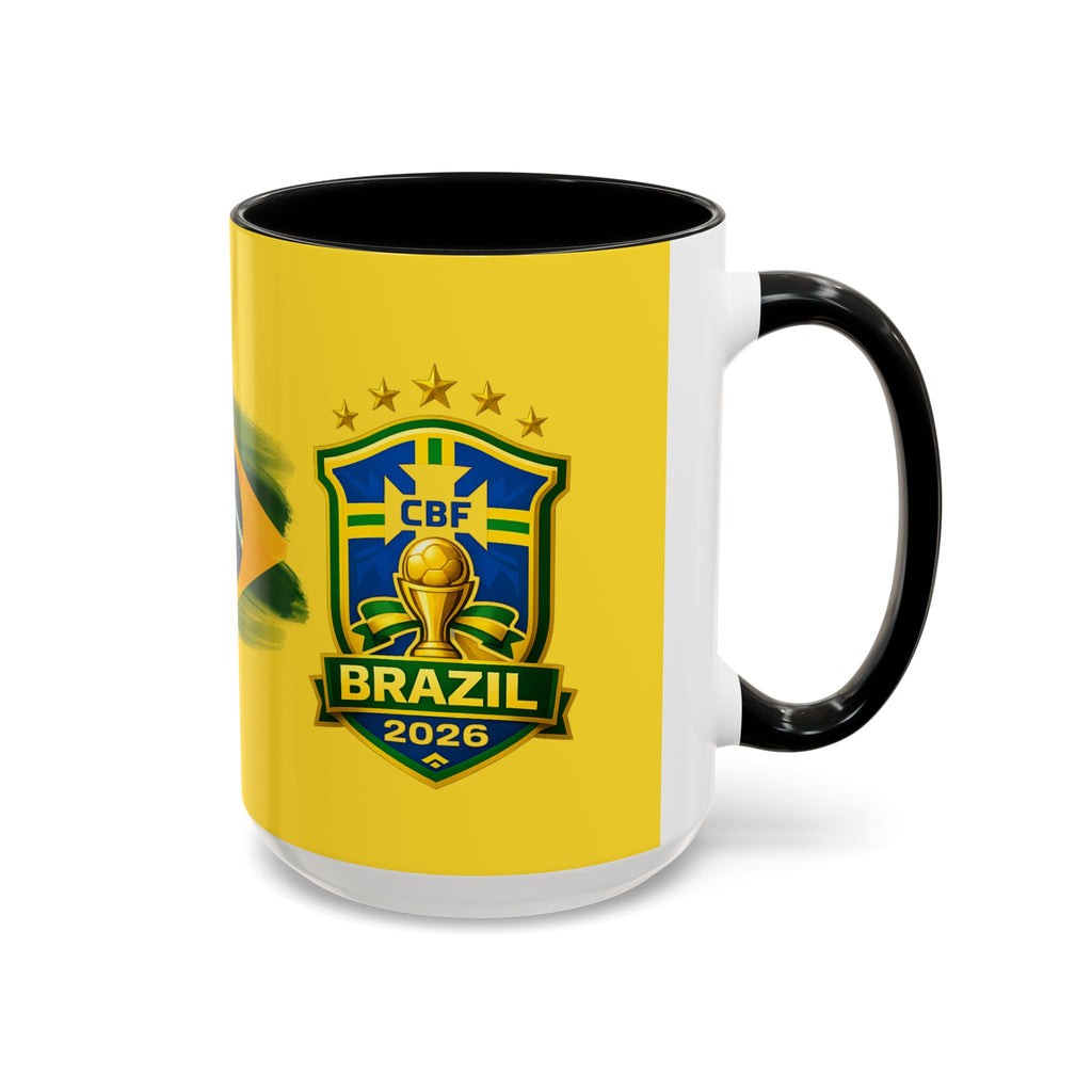 Brazil Soccer 2026 Accent Coffee Mug