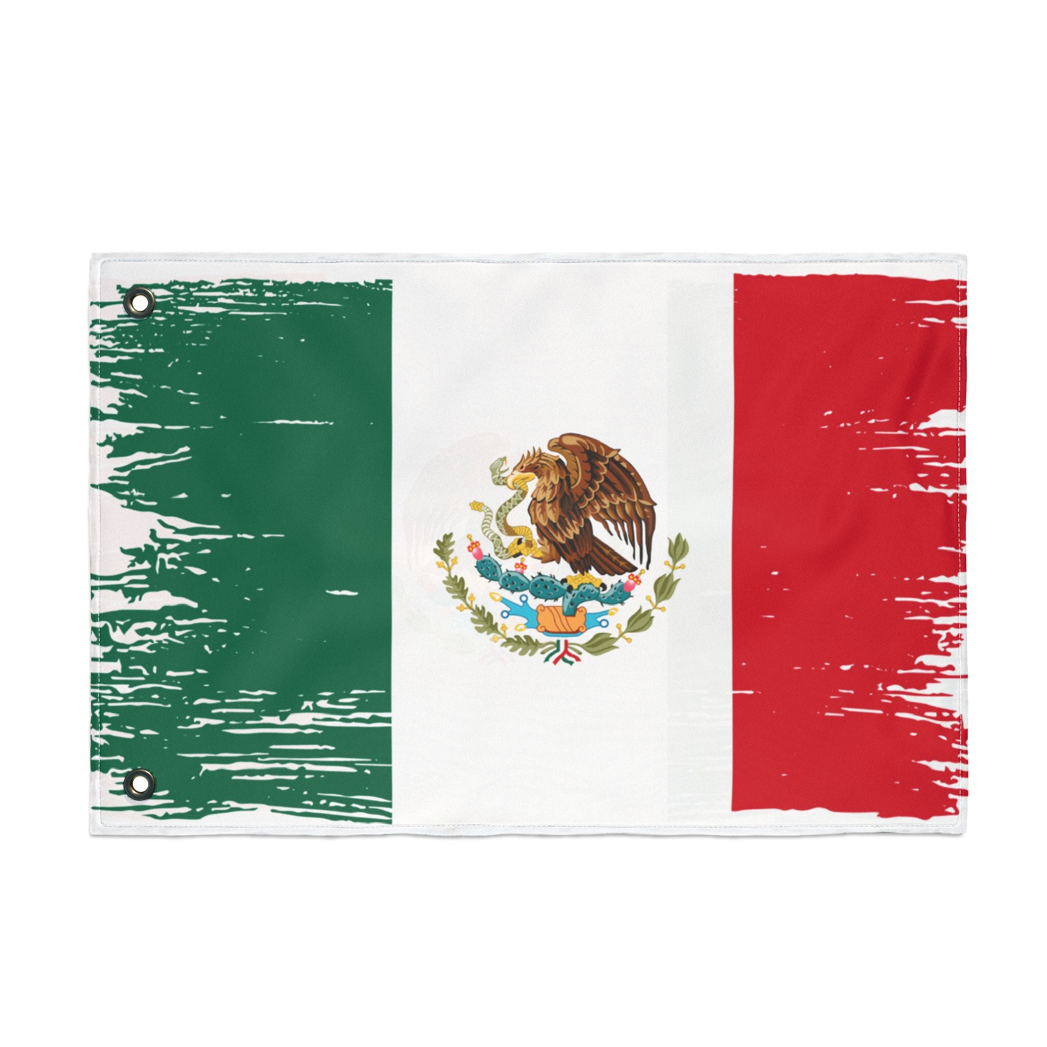 MEXICO Double Sided Flag