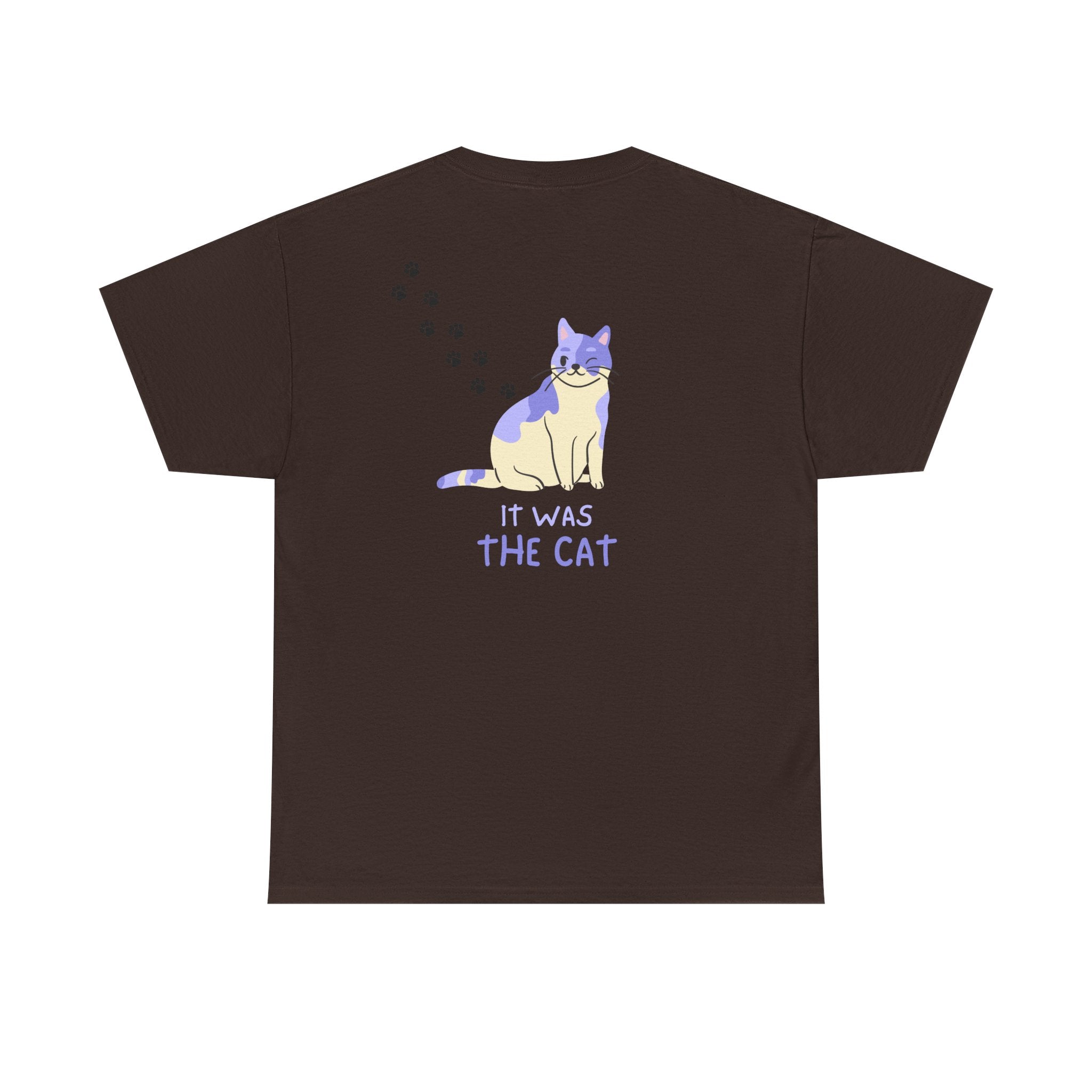 Cat Paw Tee — "It Wasn't Me" Funny Cat T‑Shirt