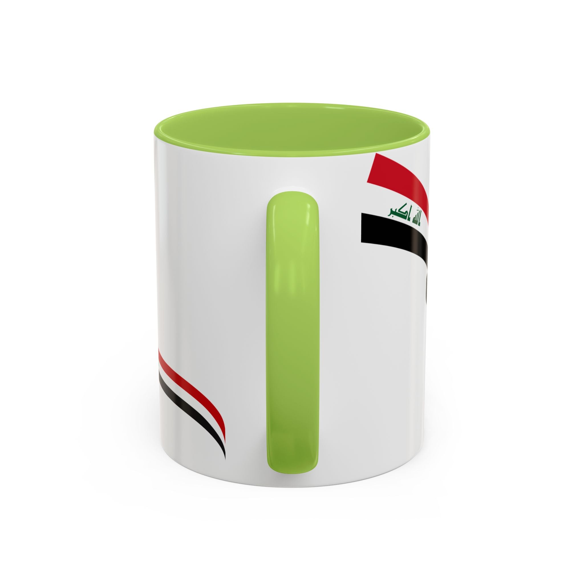 Iraq 2026 Football Cup Accent Coffee Mug – National Team Soccer Fan Gift