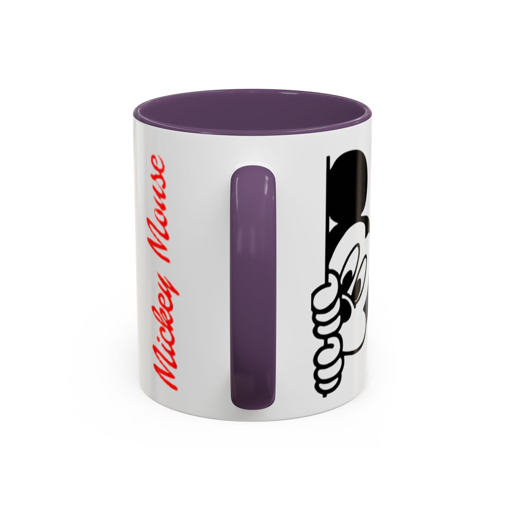 Mickey Mouse Accent Coffee Mug – Stars Pattern (11 oz)