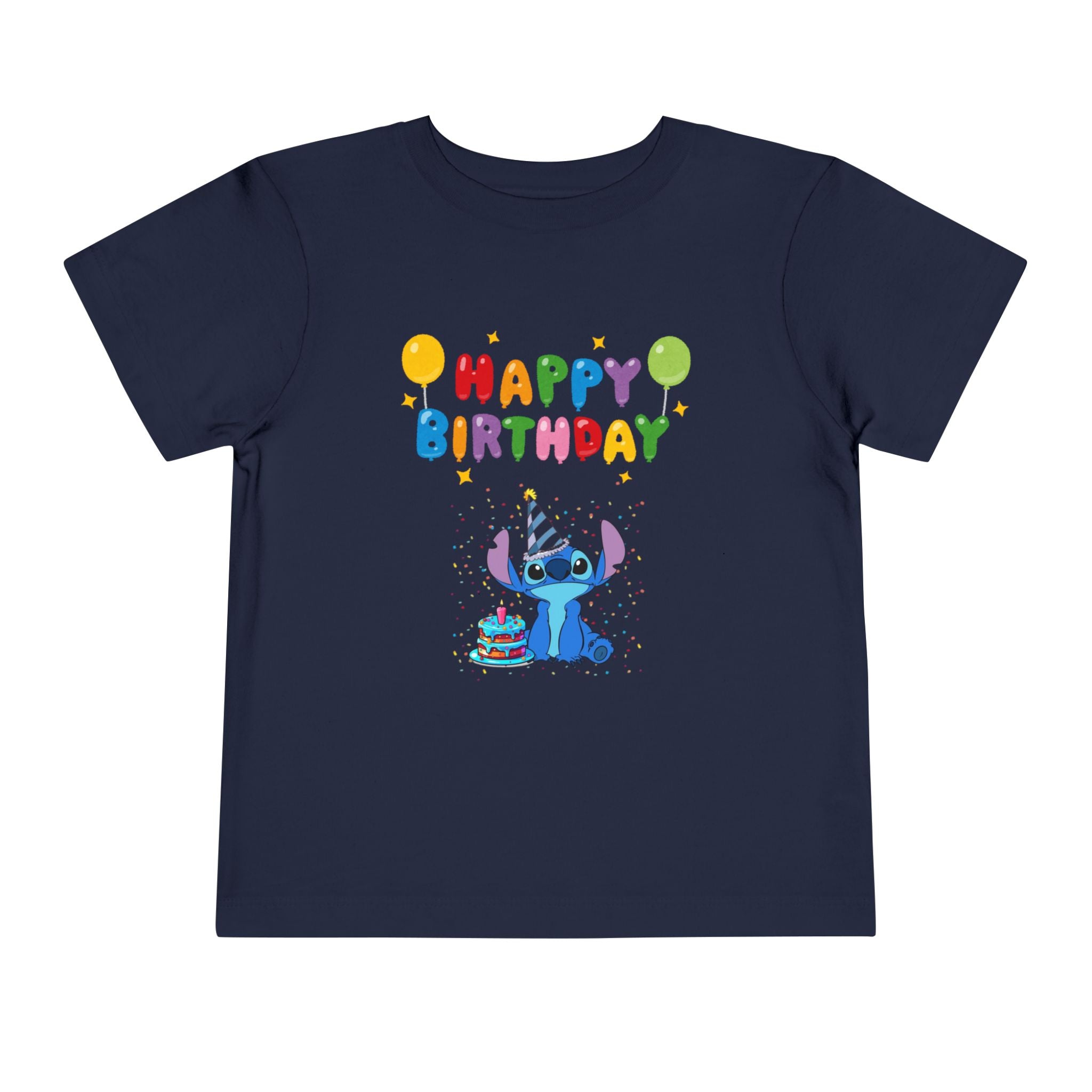 Stiche birthday Toddler Short Sleeve Tee