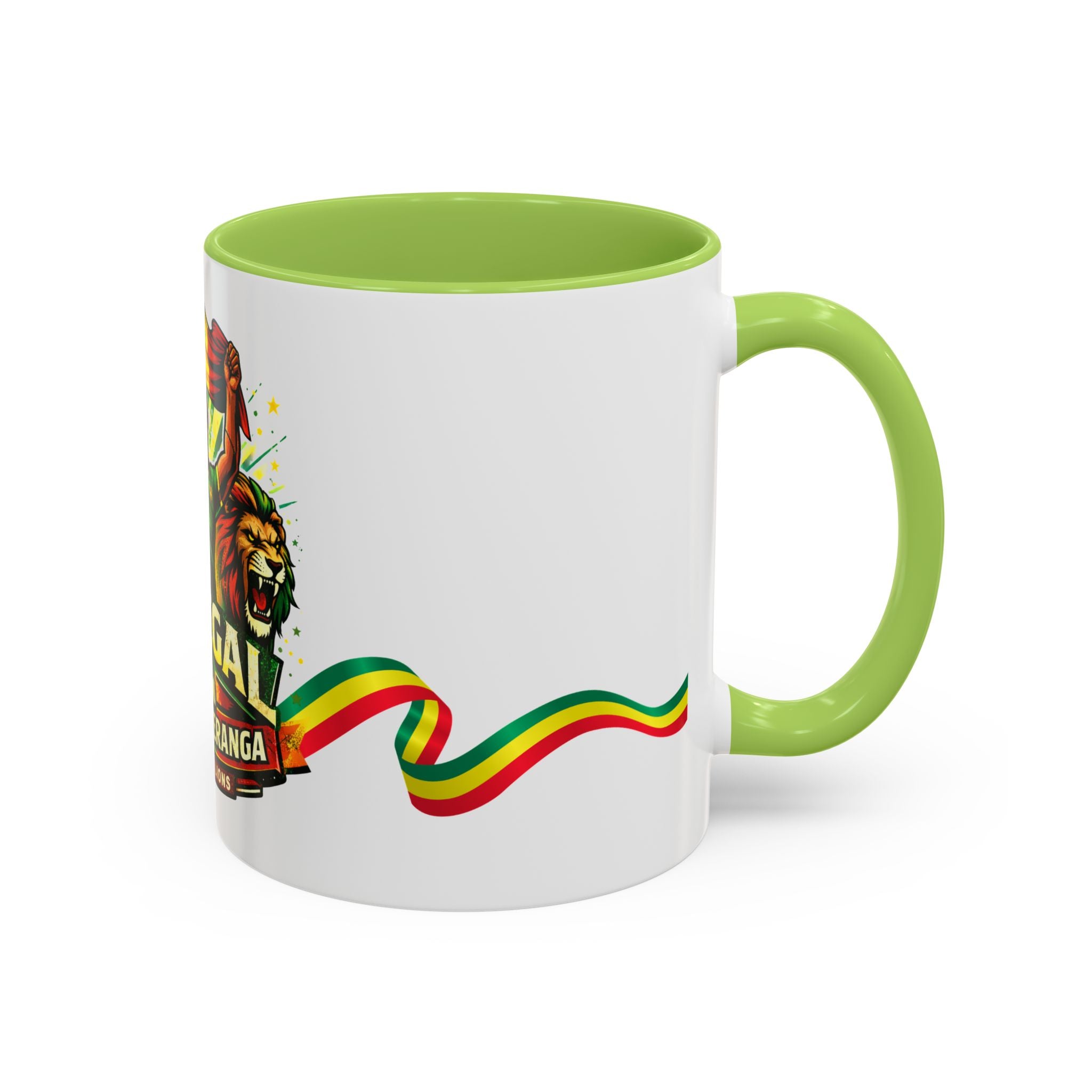 Senegal Lions of Teranga Coffee Mug – 11/15oz Accent Mug (Fear The Lions)