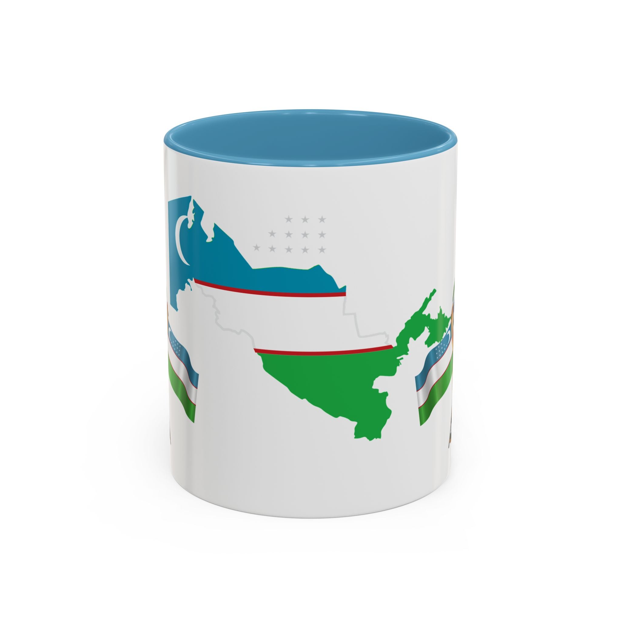 Uzbekistan Accent Coffee Mug (11, 15oz)