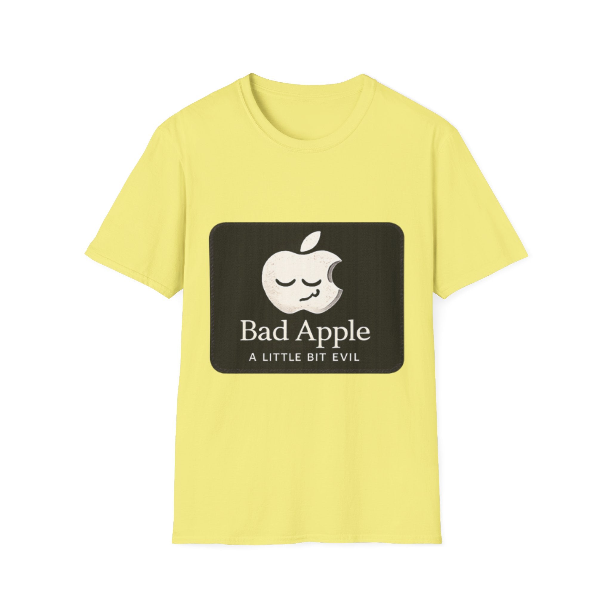Bad Apple T-Shirt — 'Bad Apple & A Little Bit Evil' Graphic Tee