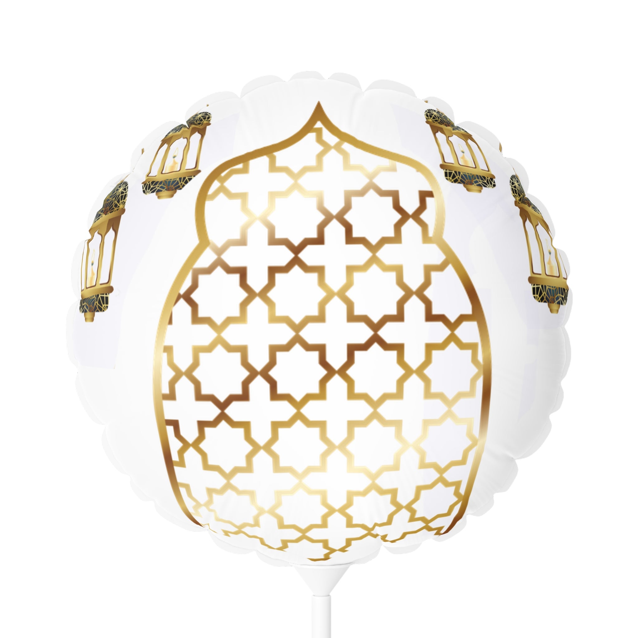 Eid Lantern Pattern 11" Foil Balloon