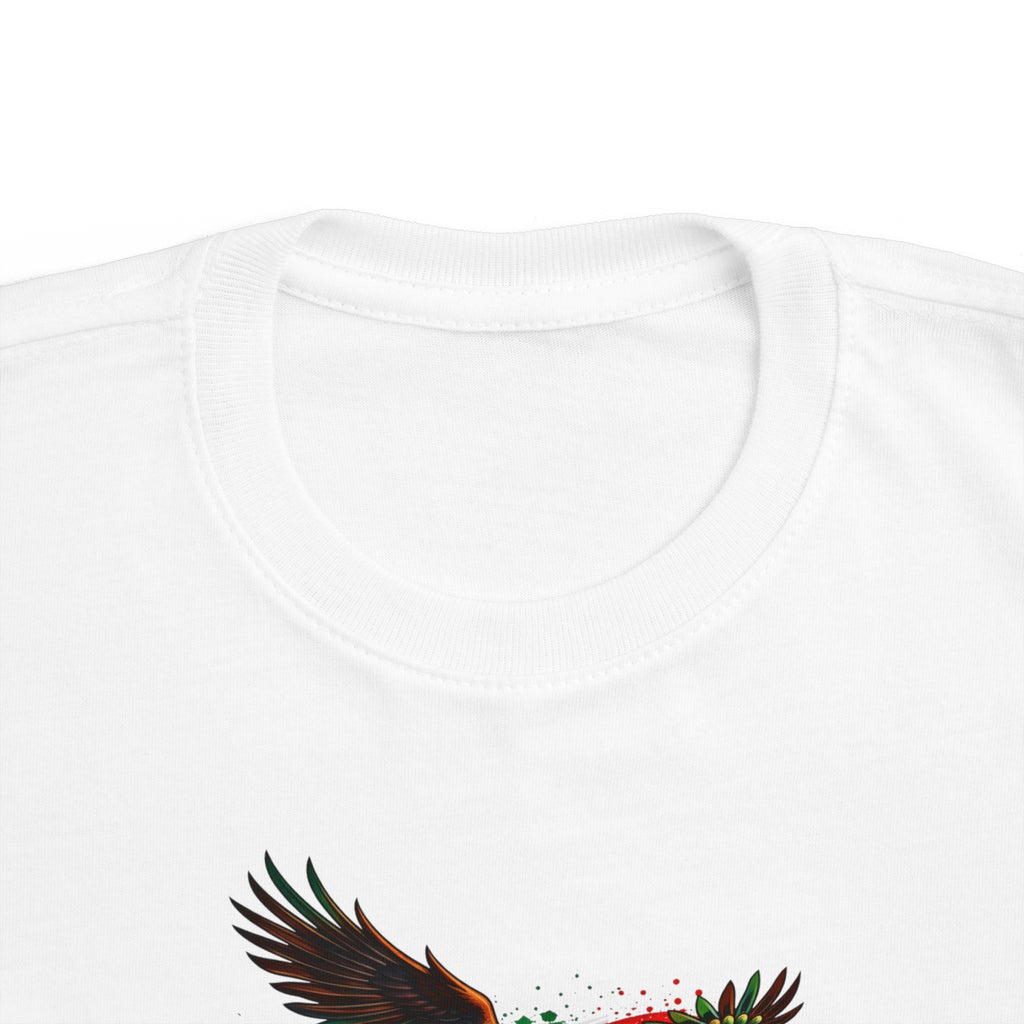 Toddler Tee - Mexico 2026 Eagle Flag Soccer Kids Shirt