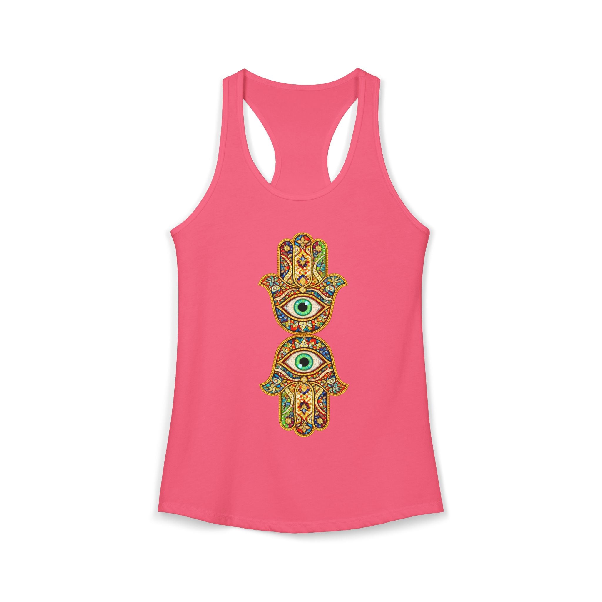 Women's Ideal Racerback Tank evil eye