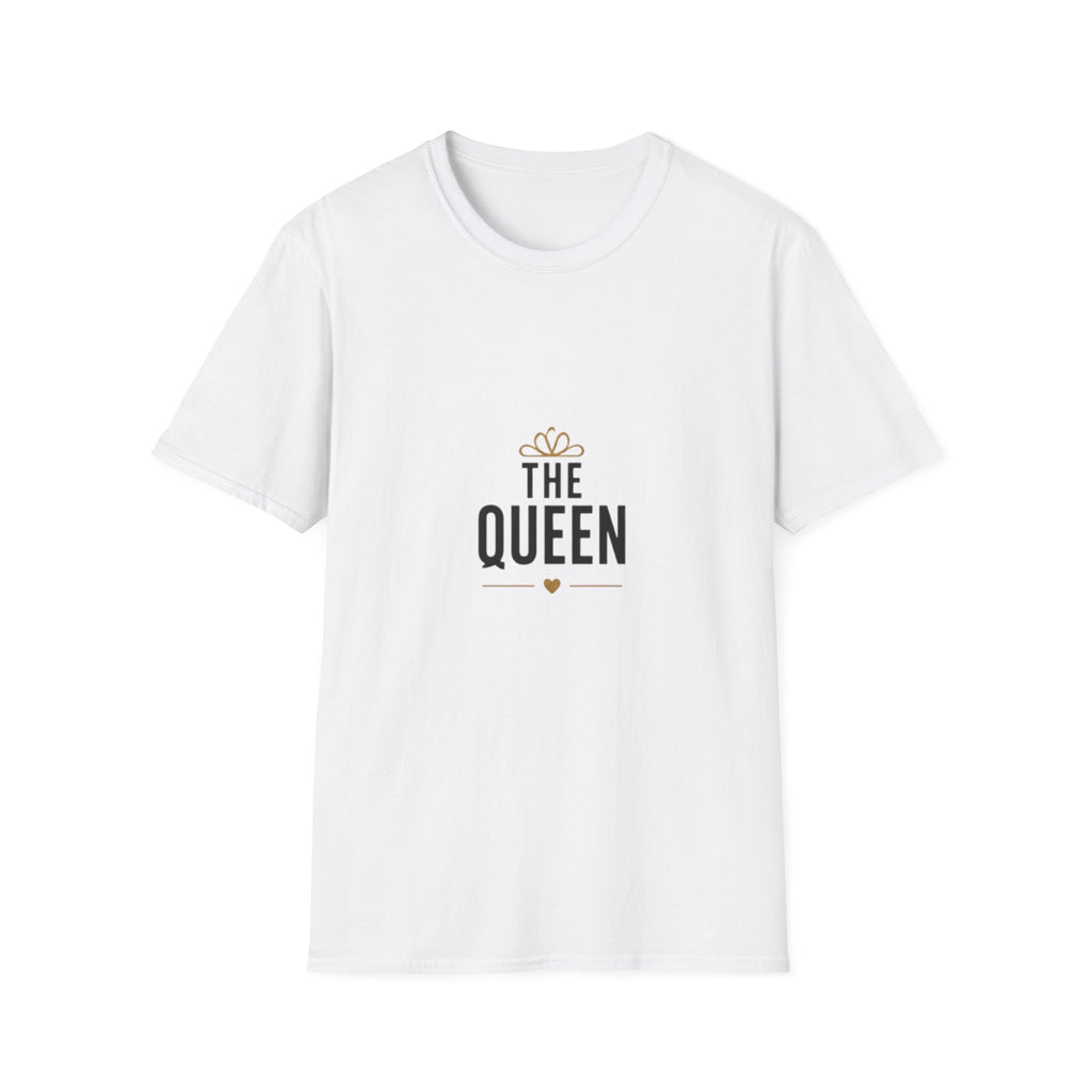 The Queen T-Shirt — Minimal Crown Graphic Tee for Women & Moms