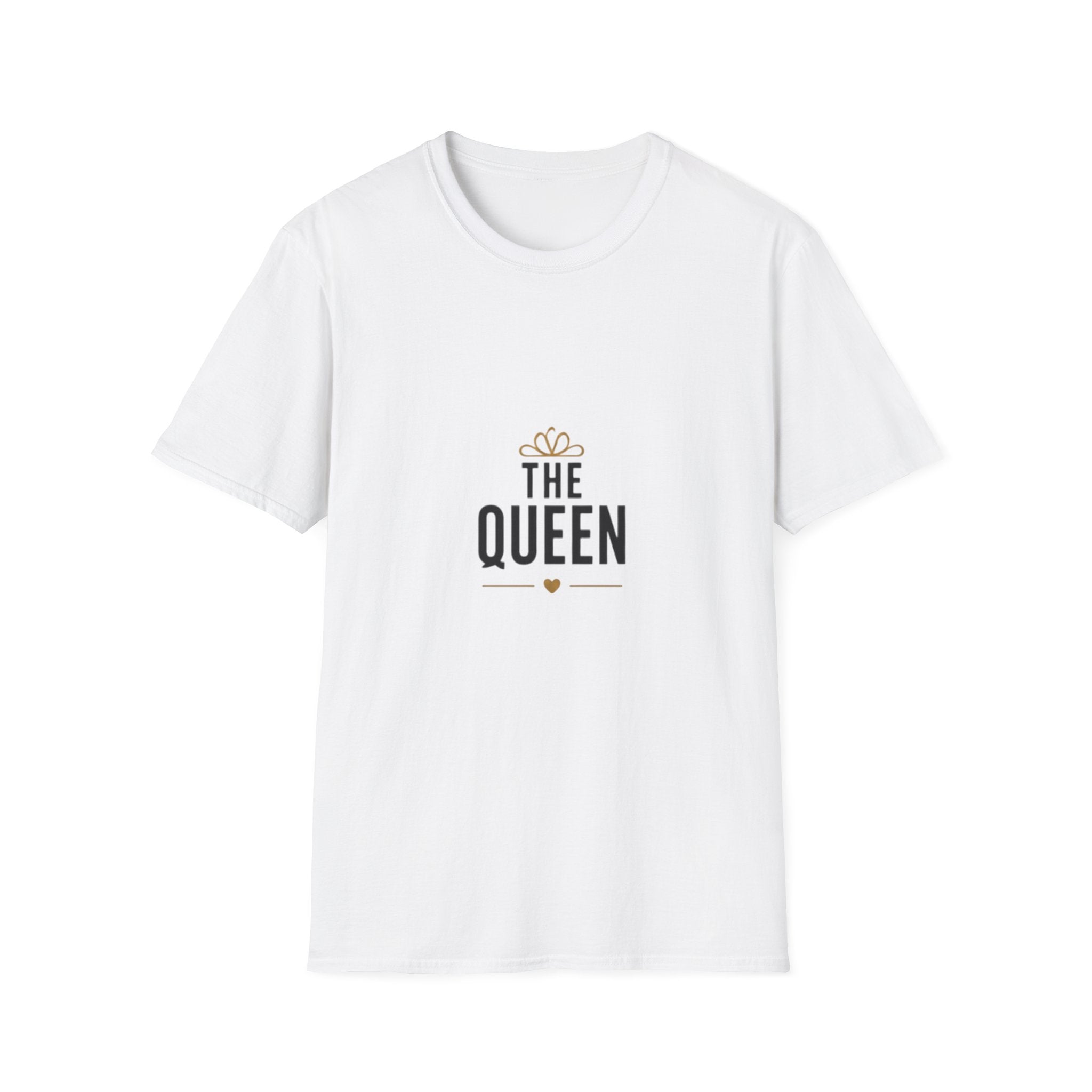 The Queen T-Shirt — Minimal Crown Graphic Tee for Women & Moms