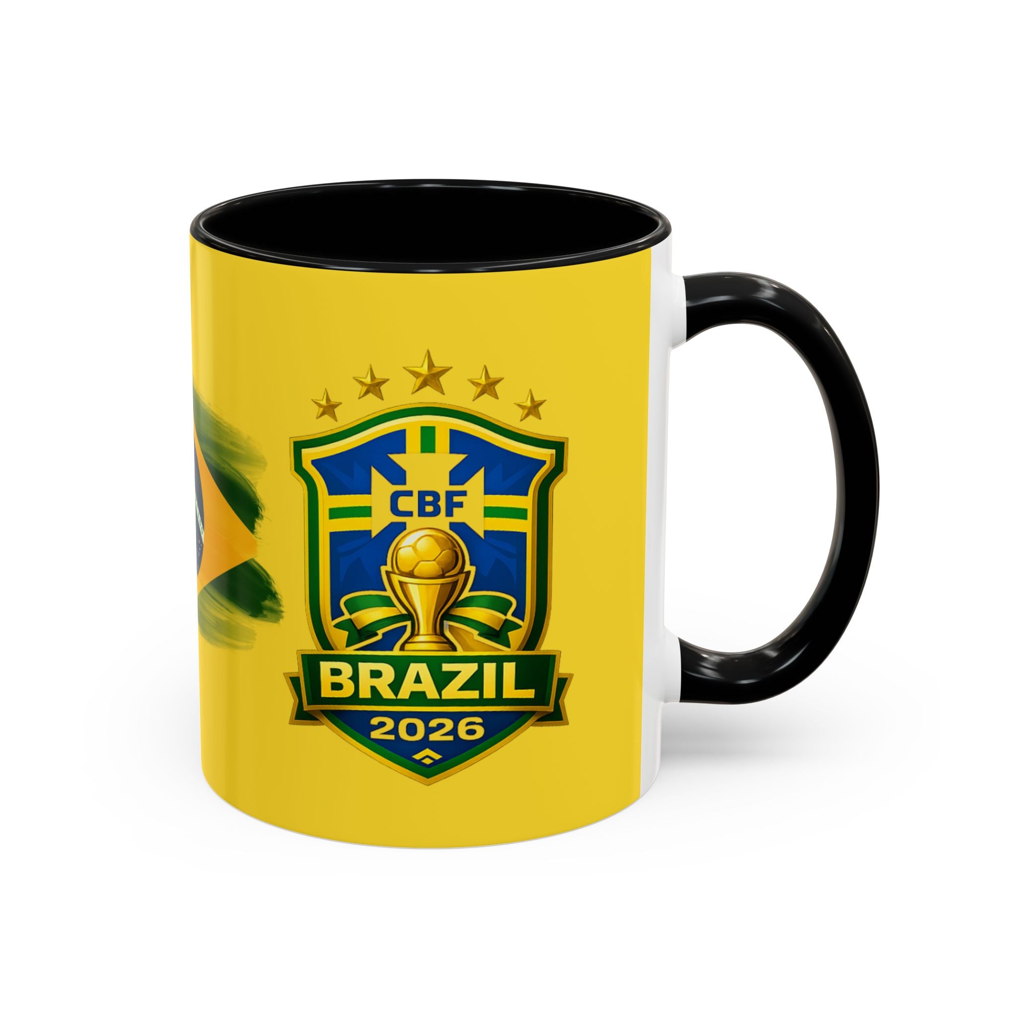 Brazil Soccer 2026 Accent Coffee Mug