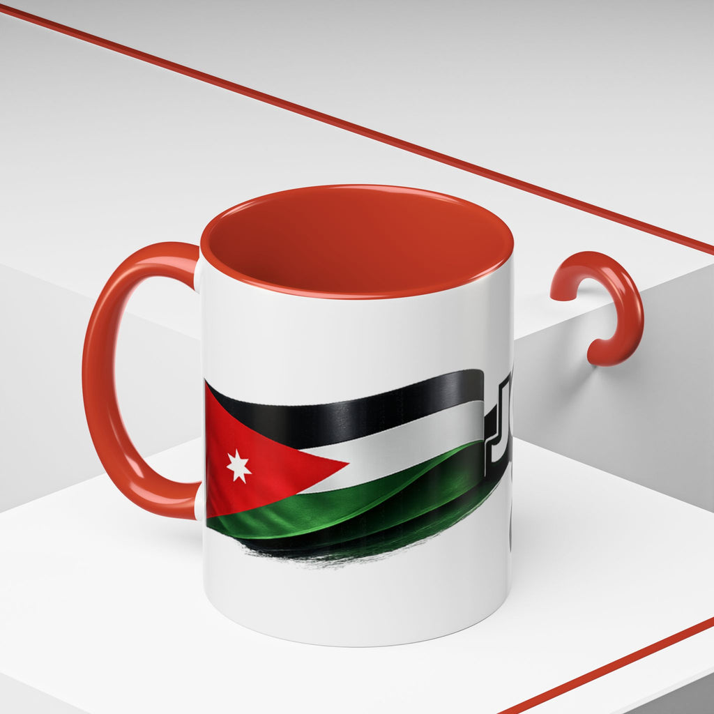 Jordan 2026 Soccer Fan Accent Coffee Mug