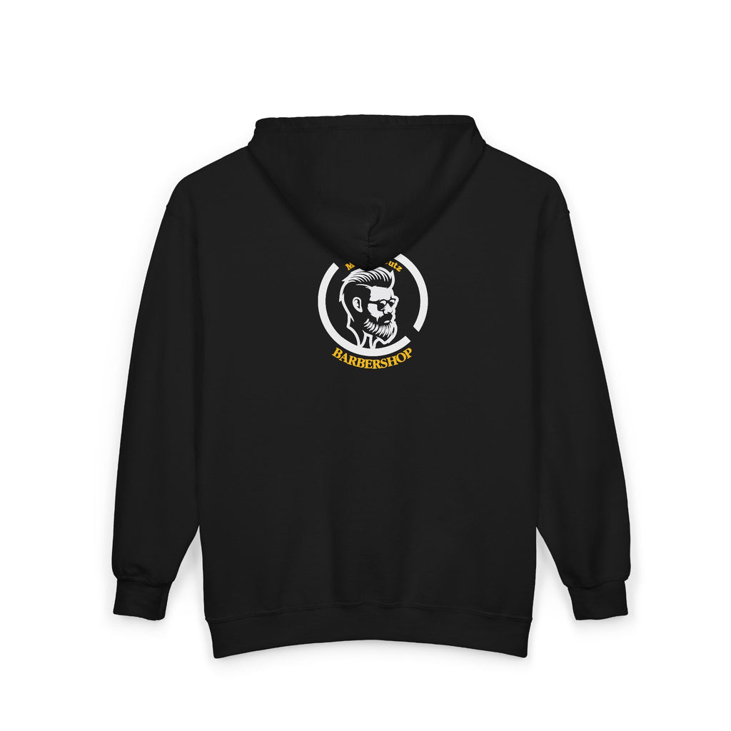 Madrid Cutz Edgy Crowned Skull Graphic Full-Zip Sweatshirt