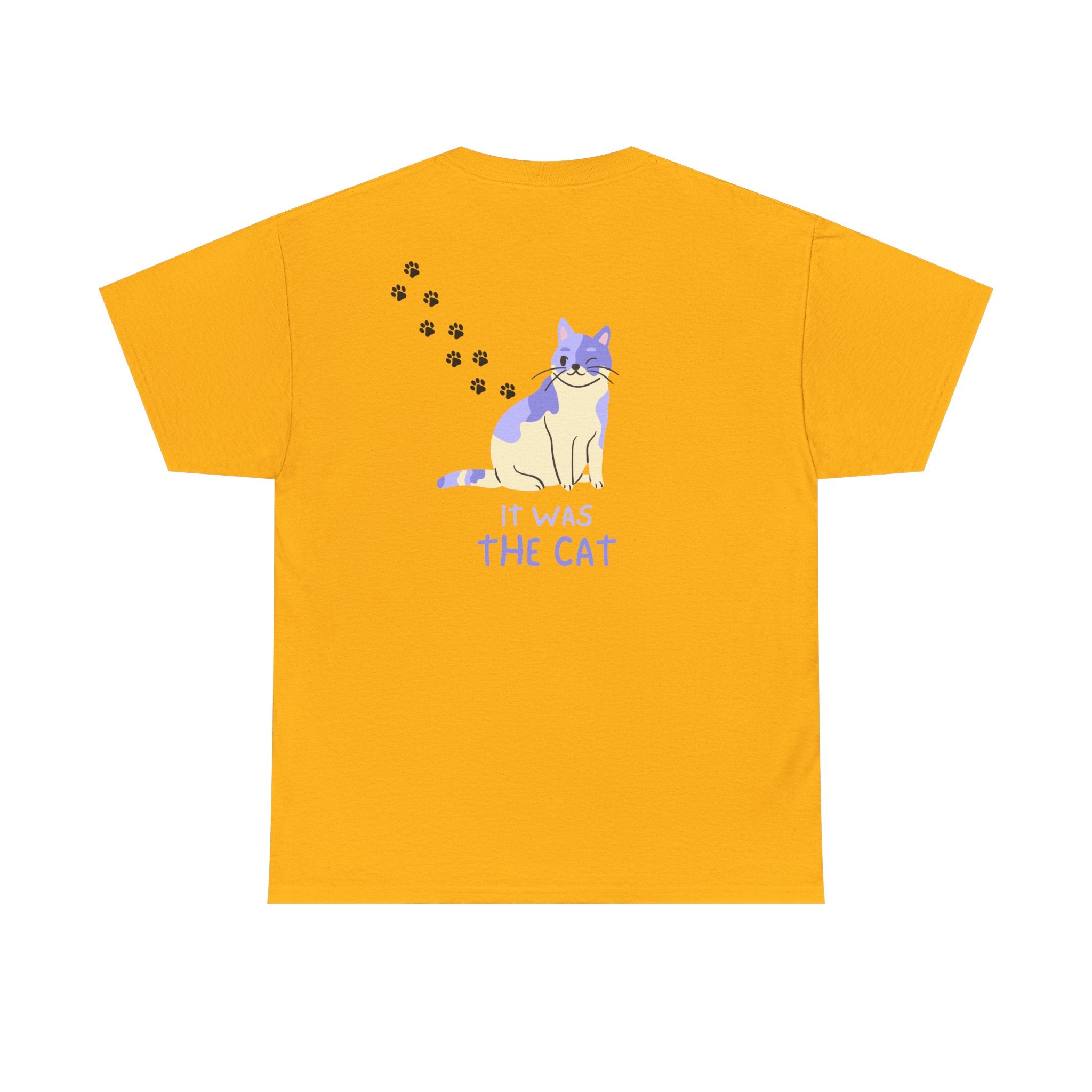 Cat Paw Tee — "It Wasn't Me" Funny Cat T‑Shirt