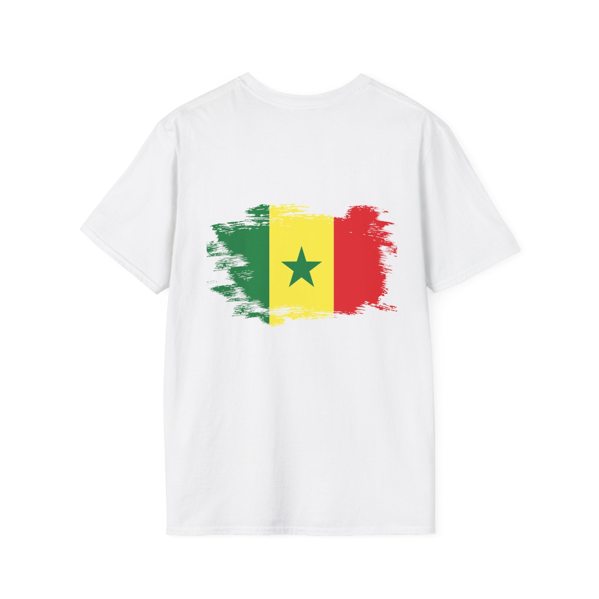 Senegal Lions of Teranga T-Shirt — Senegal Flag Football Fan Tee
