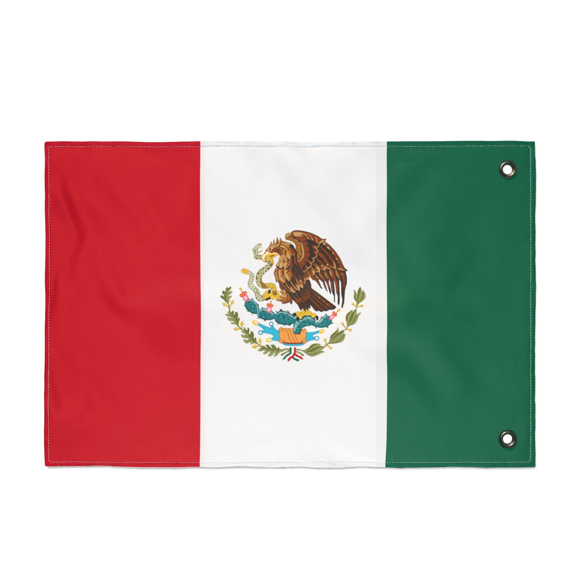 Mexico Flag - Double-Sided Outdoor Garden Flag