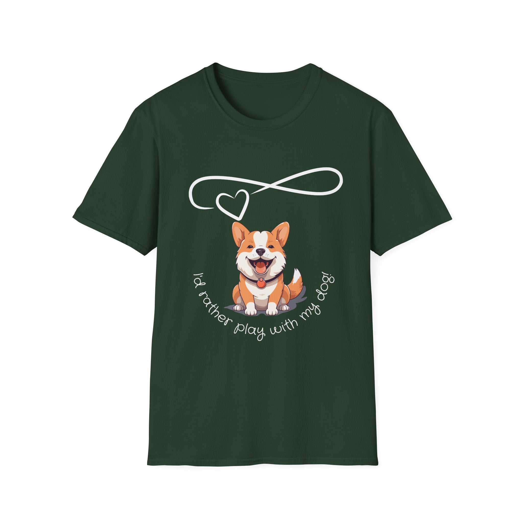 "I'd Rather Play With My Dog" T-Shirt