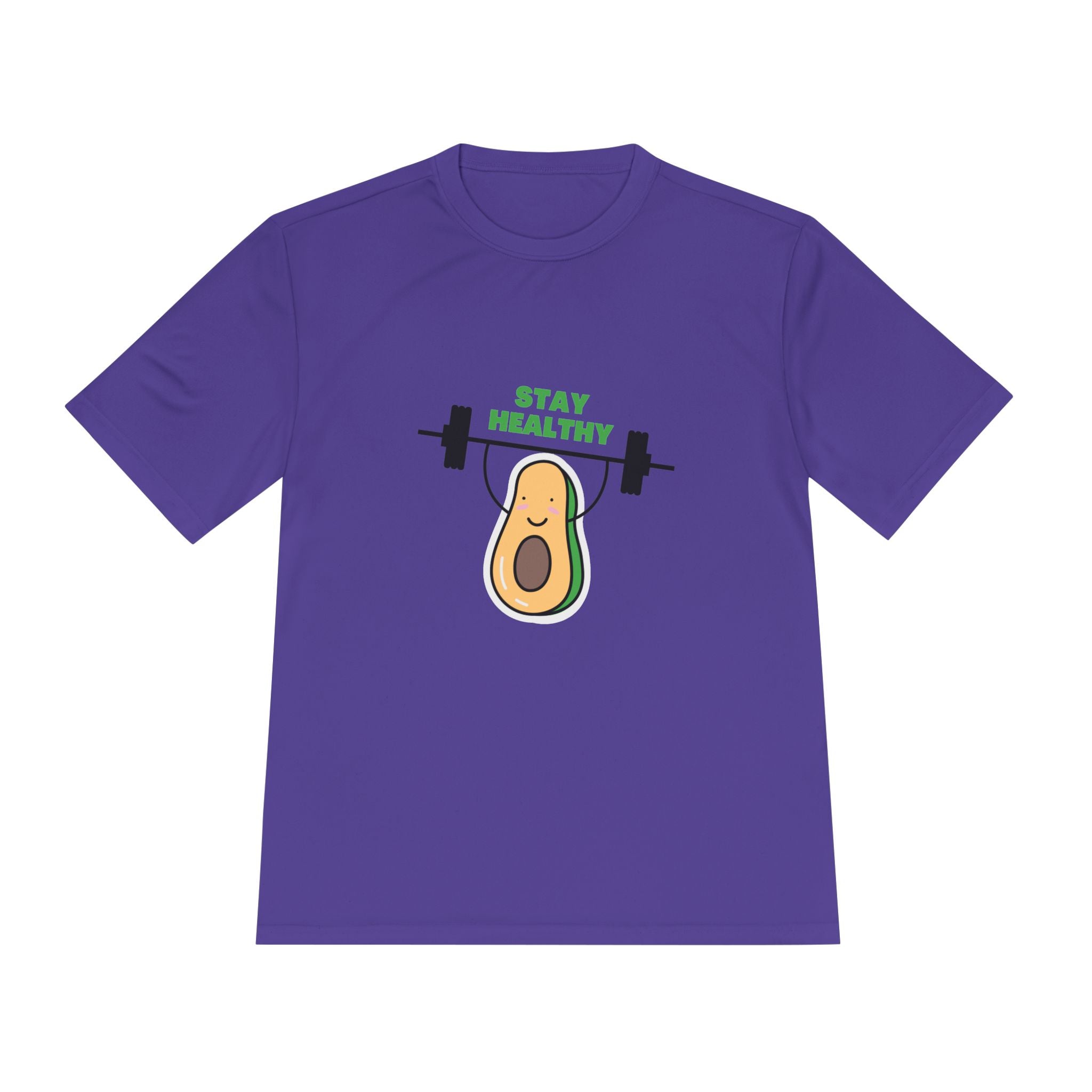 Stay Healthy Avocado Weightlifting Tee