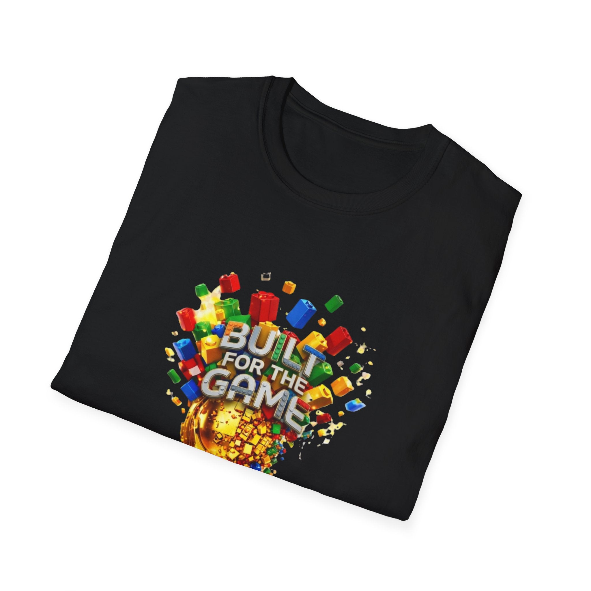 Soccer Trophy T-Shirt — "Built for the Game" Colorful World Cup Tee