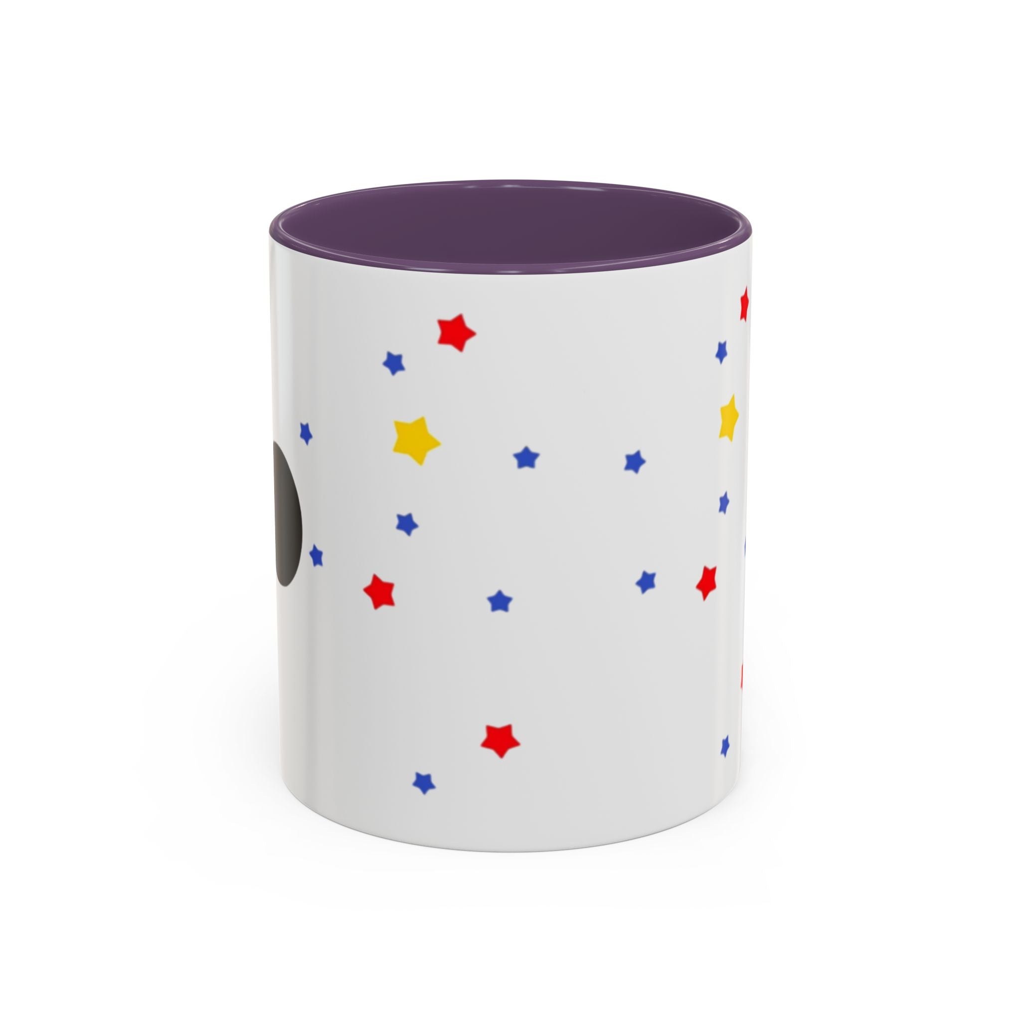 Mickey Mouse Accent Coffee Mug – Stars Pattern (11 oz)