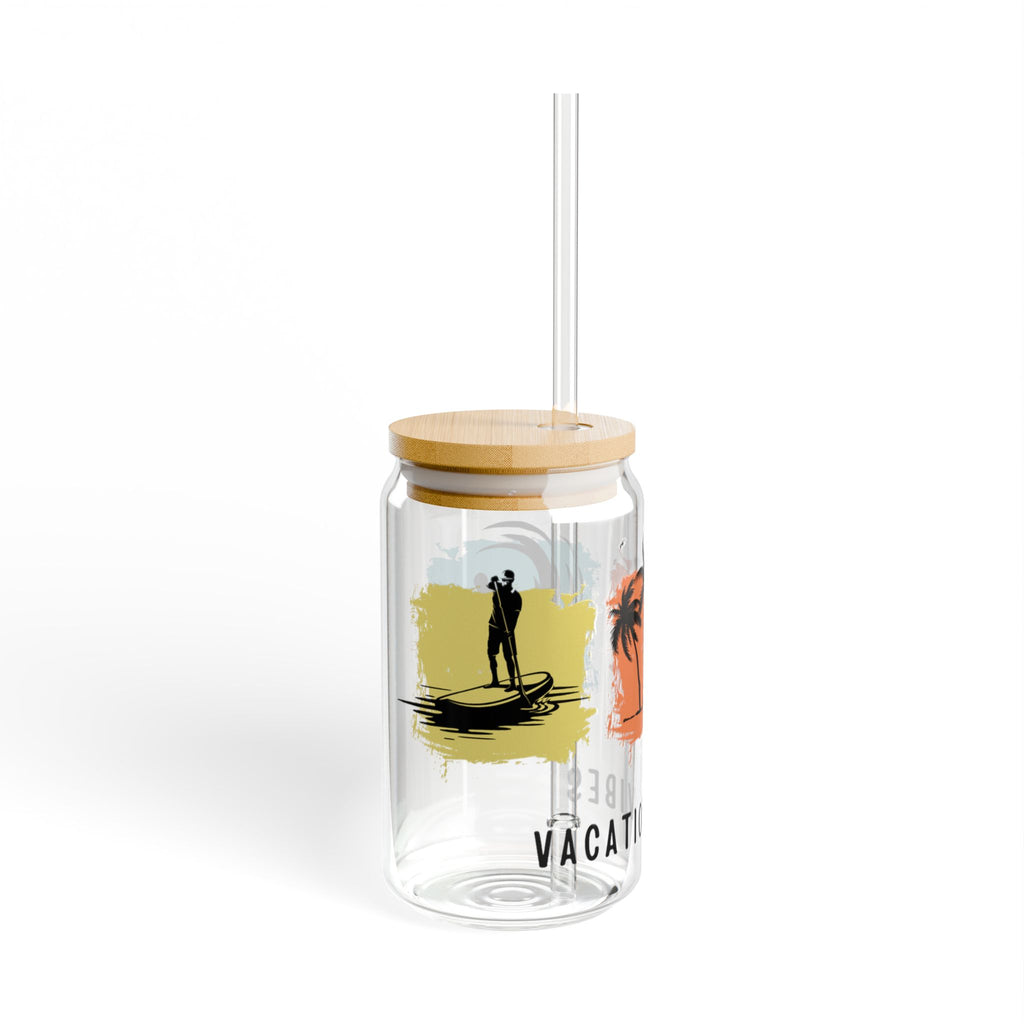 Vacation Vibes 16oz Sipper Glass