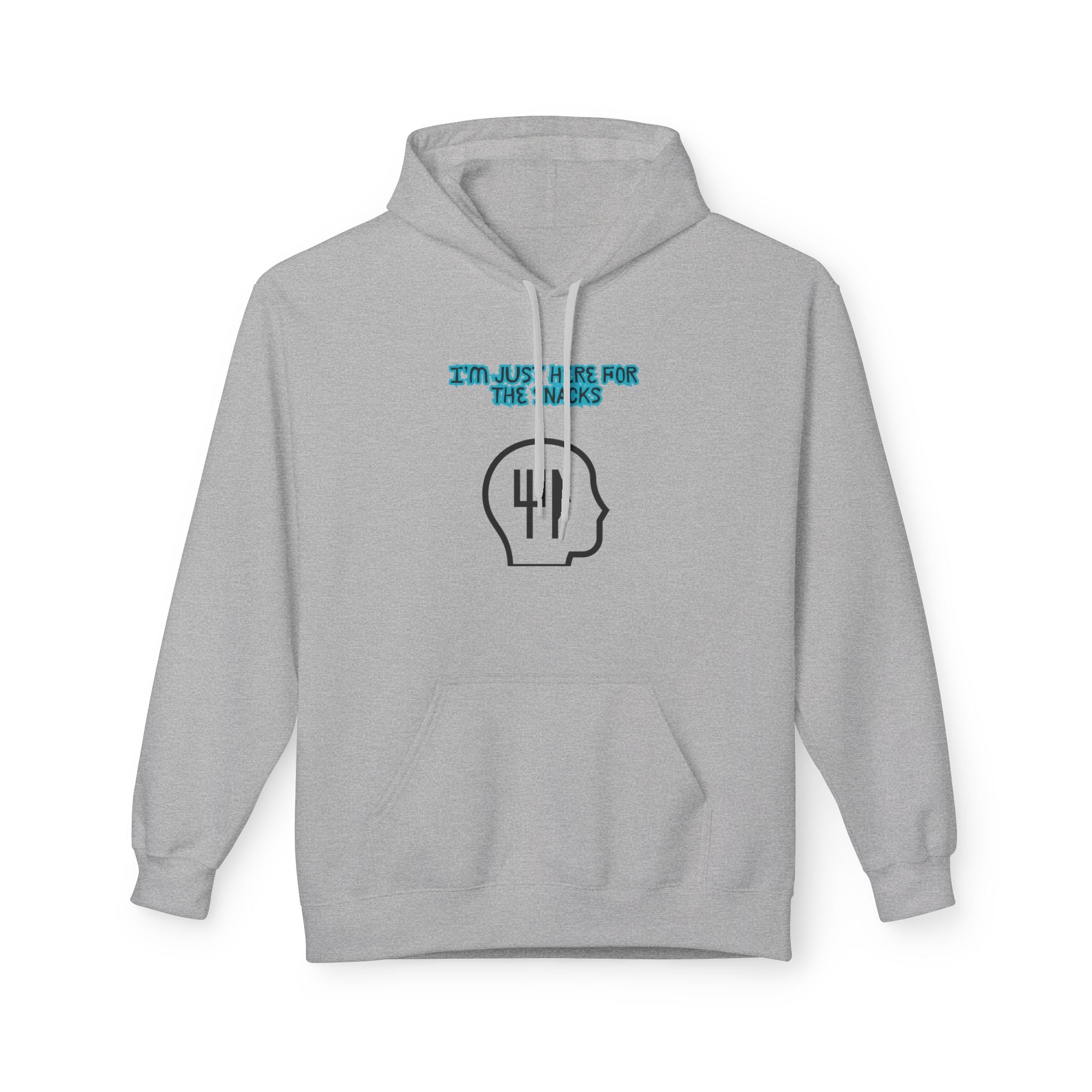 I’m Just Here for the Snacks Unisex Midweight Softstyle Fleece Hoodie