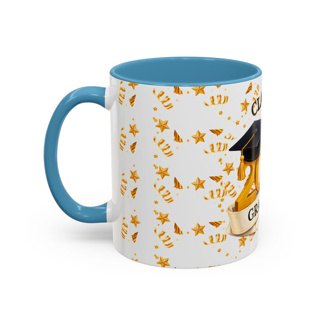 Class of 2026 Graduate Accent Coffee Mug – Black Interior, Graduation Gift