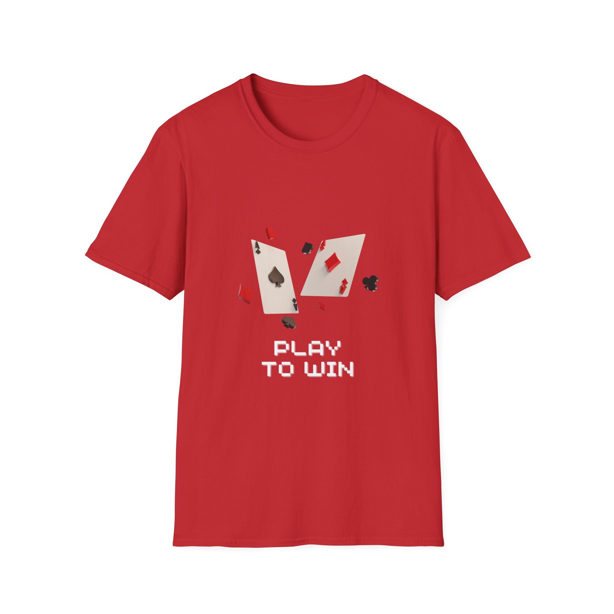 Play to Win T-Shirt — Poker Cards Gaming Tee
