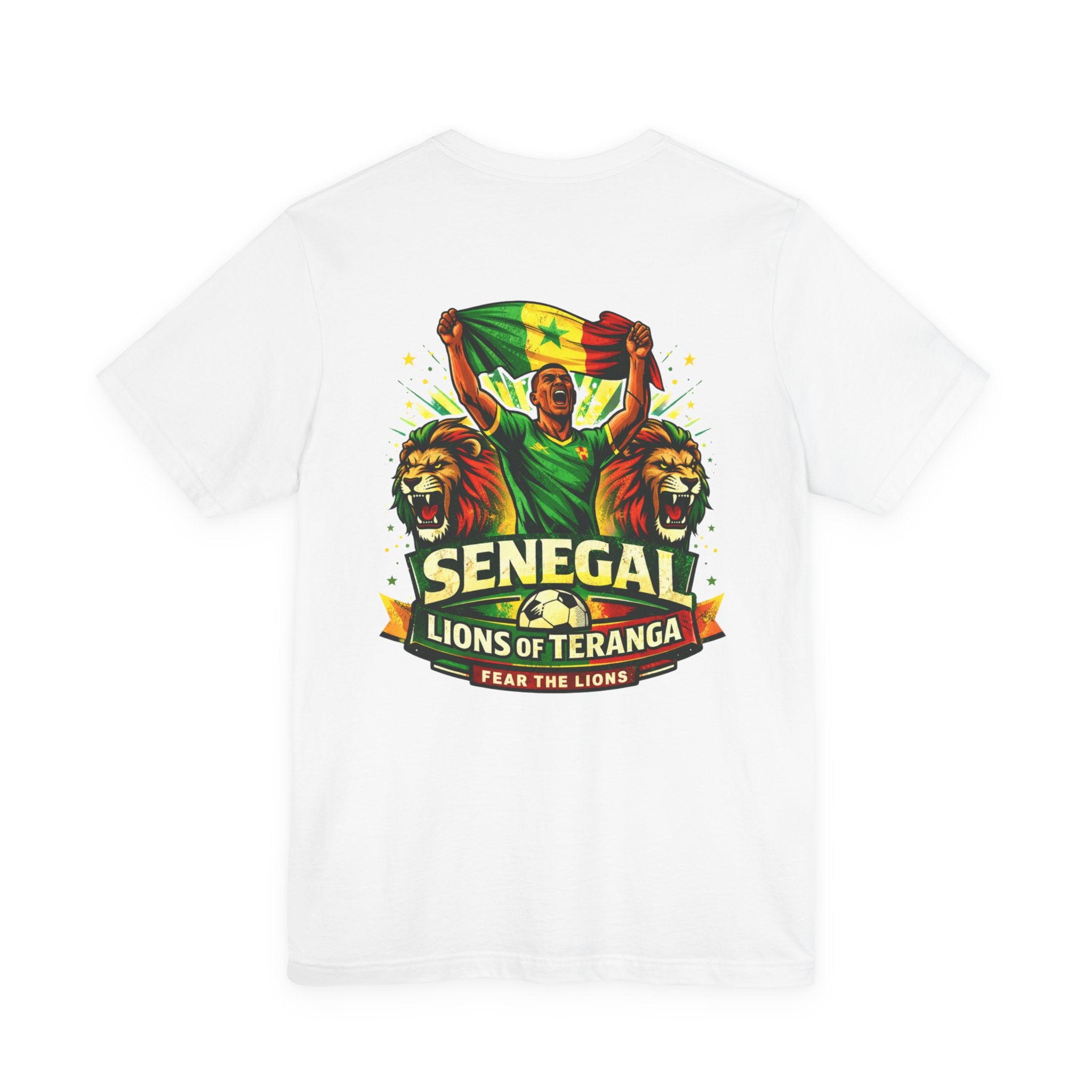 Senegal Soccer T-Shirt — Lions of Teranga Fan Tee