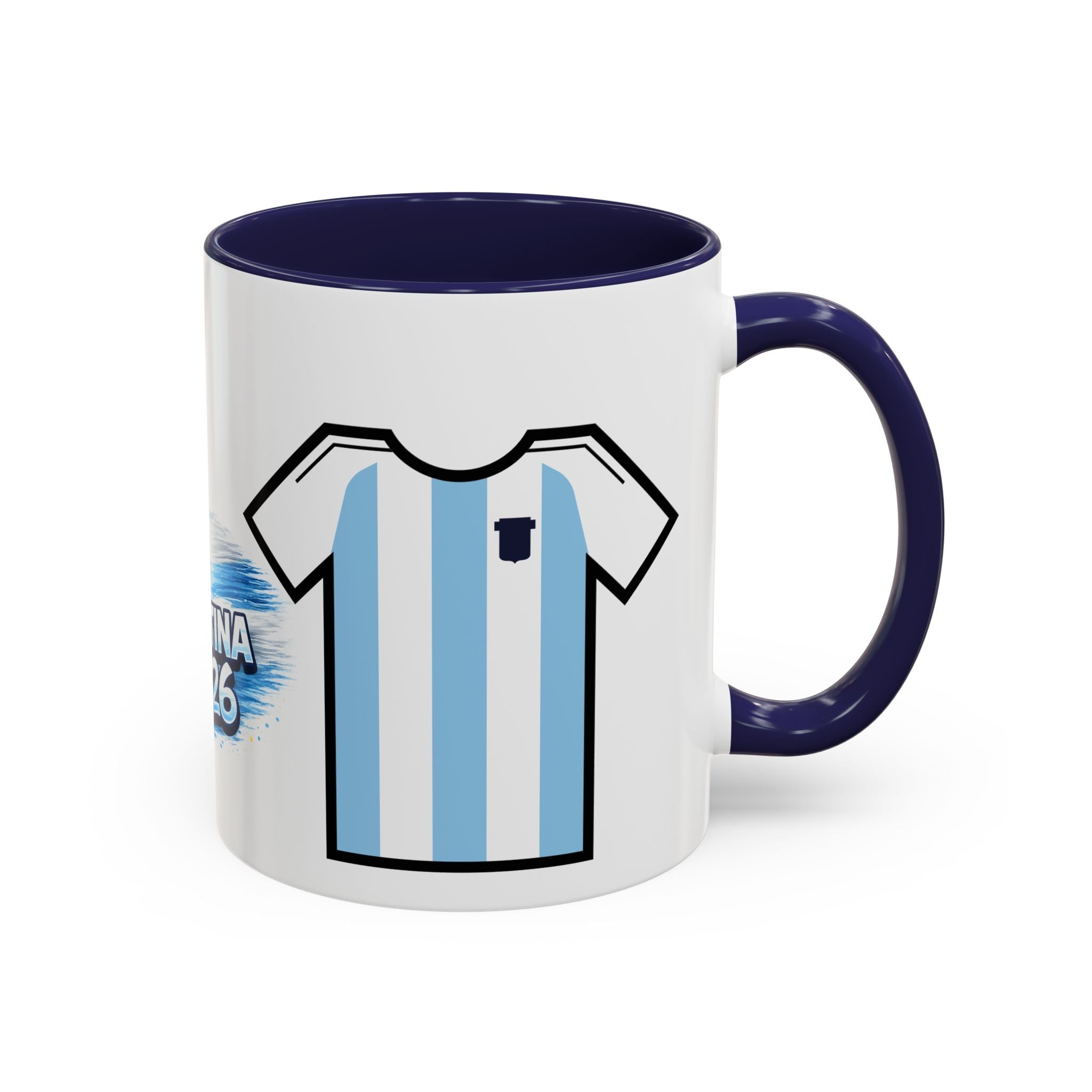 Argentina 2026 Soccer Mug – Blue/White Jersey Coffee Cup