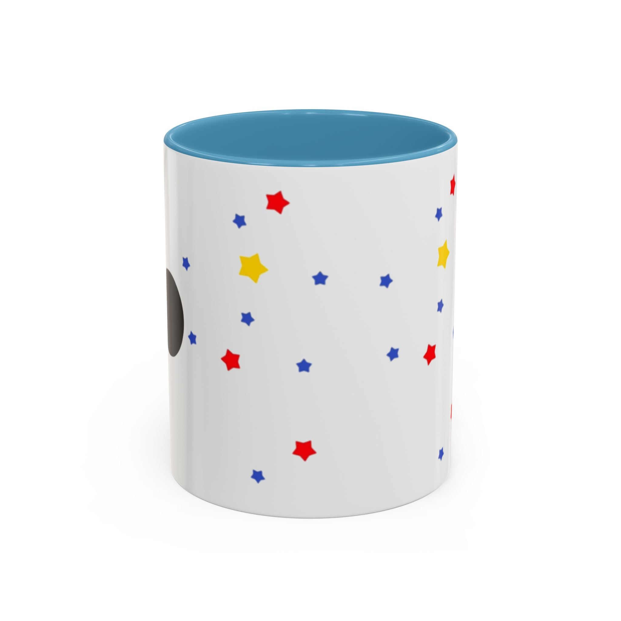 Mickey Mouse Accent Coffee Mug – Stars Pattern (11 oz)