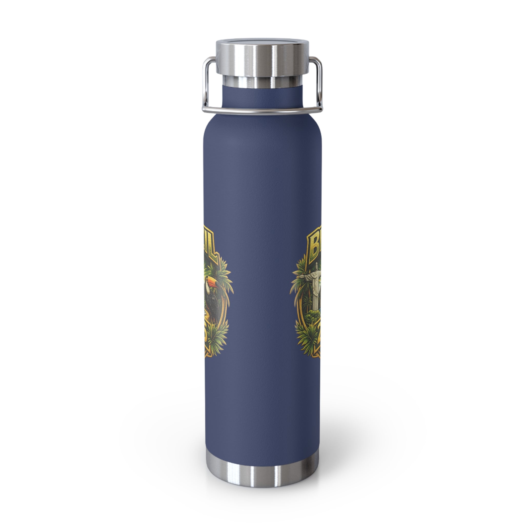 Brazil 2026 Soccer Cup 22oz Insulated Water Bottle