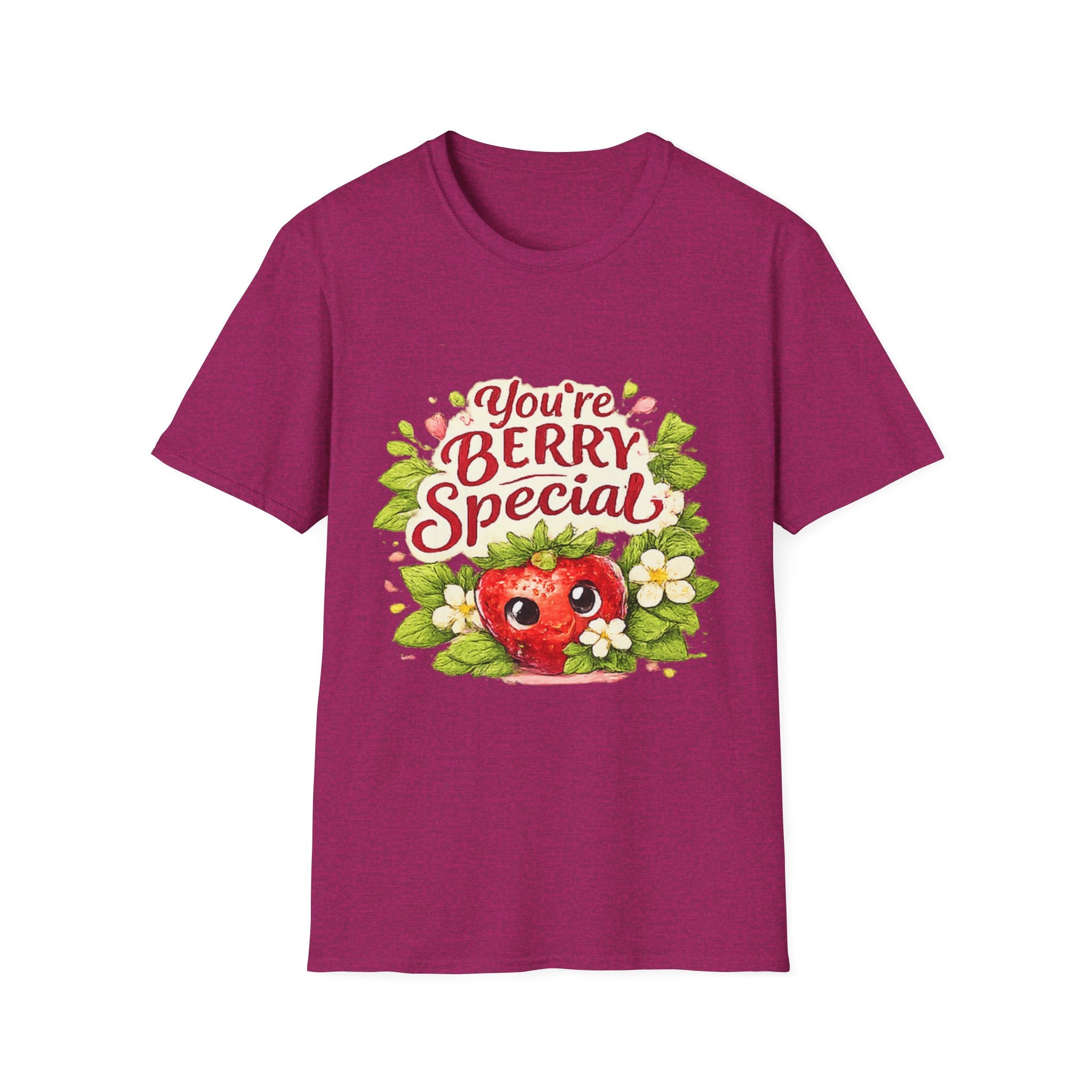 T-Shirt — "You're Berry Special" Cute Strawberry Graphic Tee