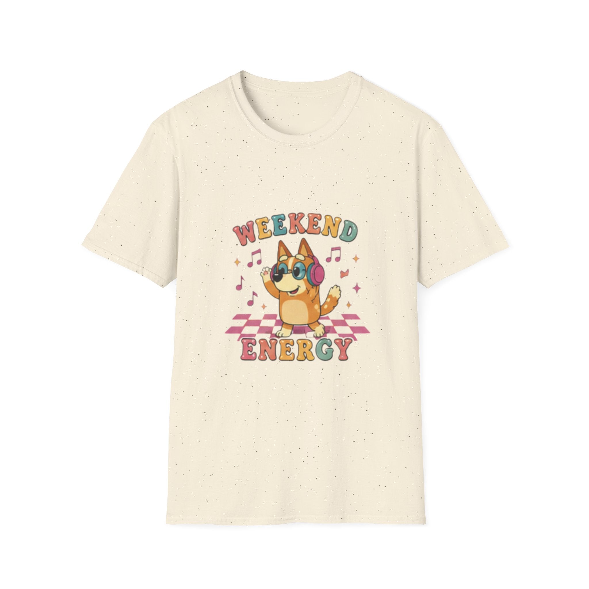 T-Shirt — Weekend Energy Cute Corgi Graphic Tee
