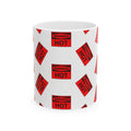 Warning: Hot' Graphic Coffee Cup (11oz, 15oz)