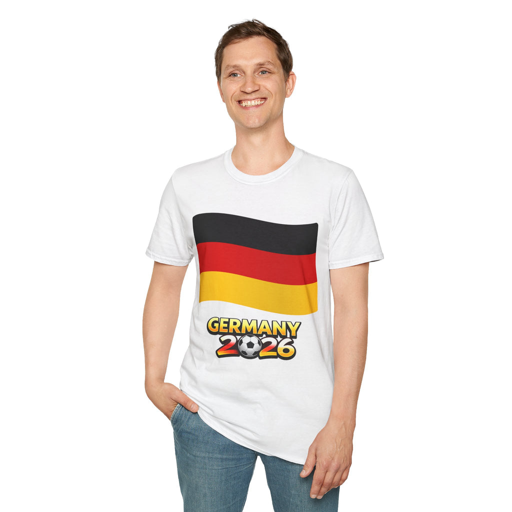 Germany 2026 Cup T-Shirt — German Flag & Eagle Soccer Fan Tee