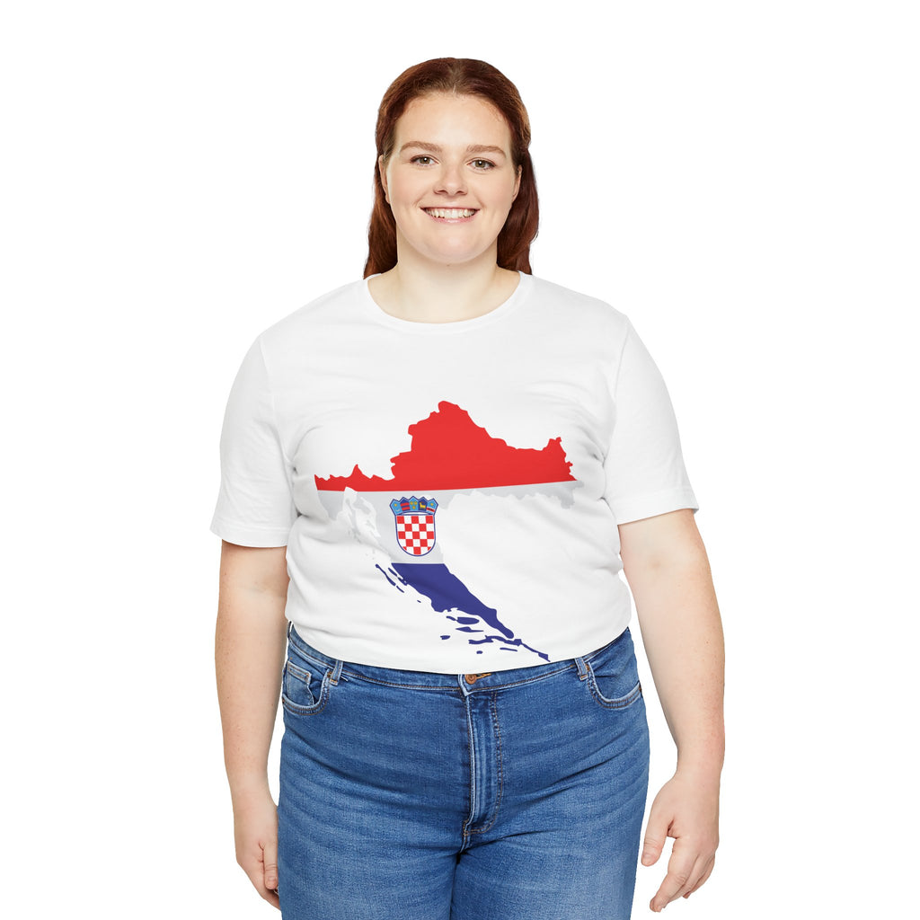 Croatia Map & “Croatia 2026” Soccer Fan T-Shirt