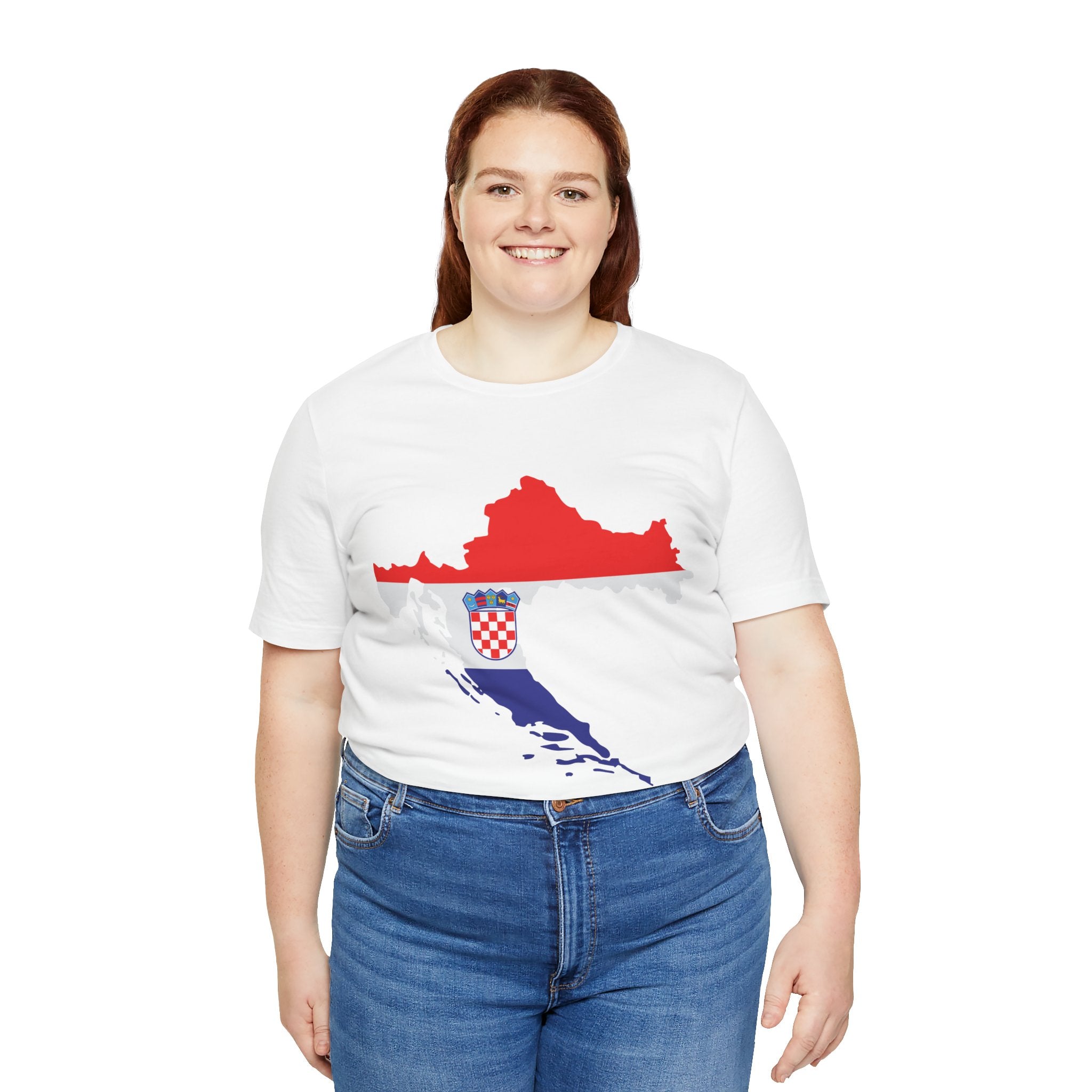 Croatia Map & “Croatia 2026” Soccer Fan T-Shirt
