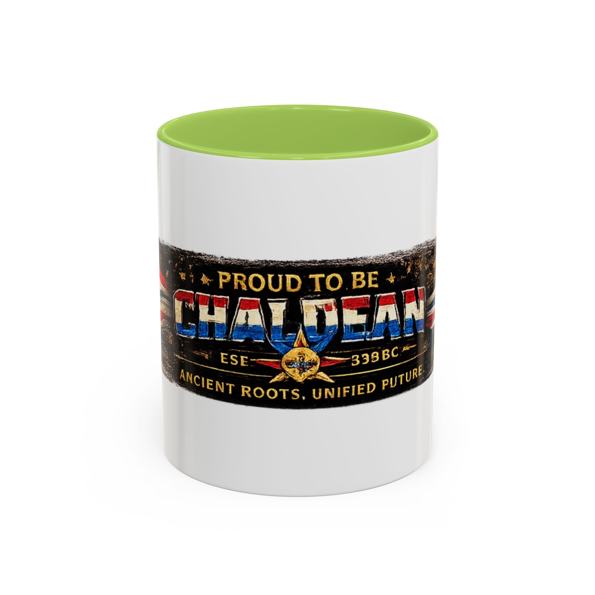 Proud to Be Chaycean Accent Coffee Mug — Island Roots Flag Design (11oz)