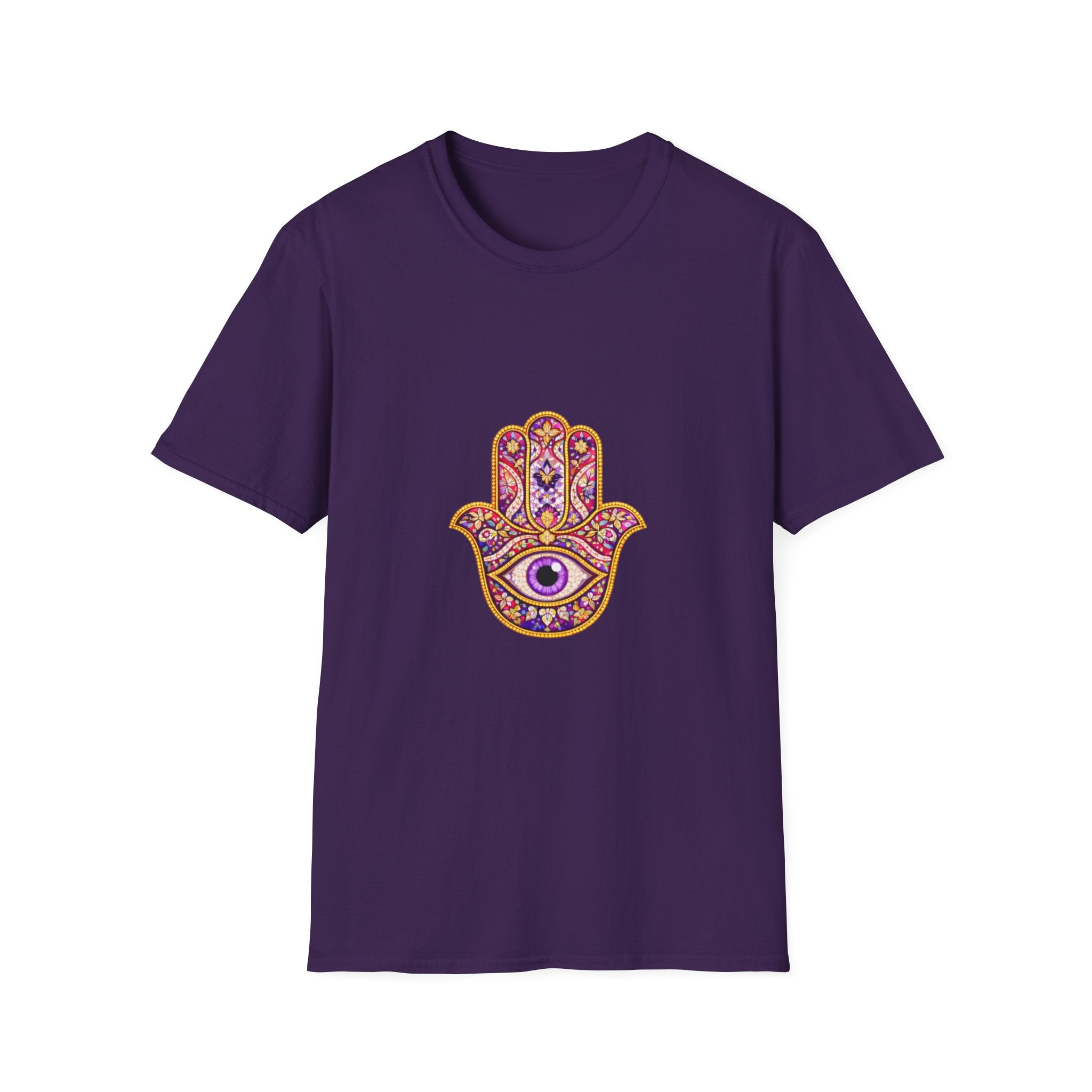 Hamsa Hand T-Shirt — Boho Spiritual Evil Eye Graphic Tee