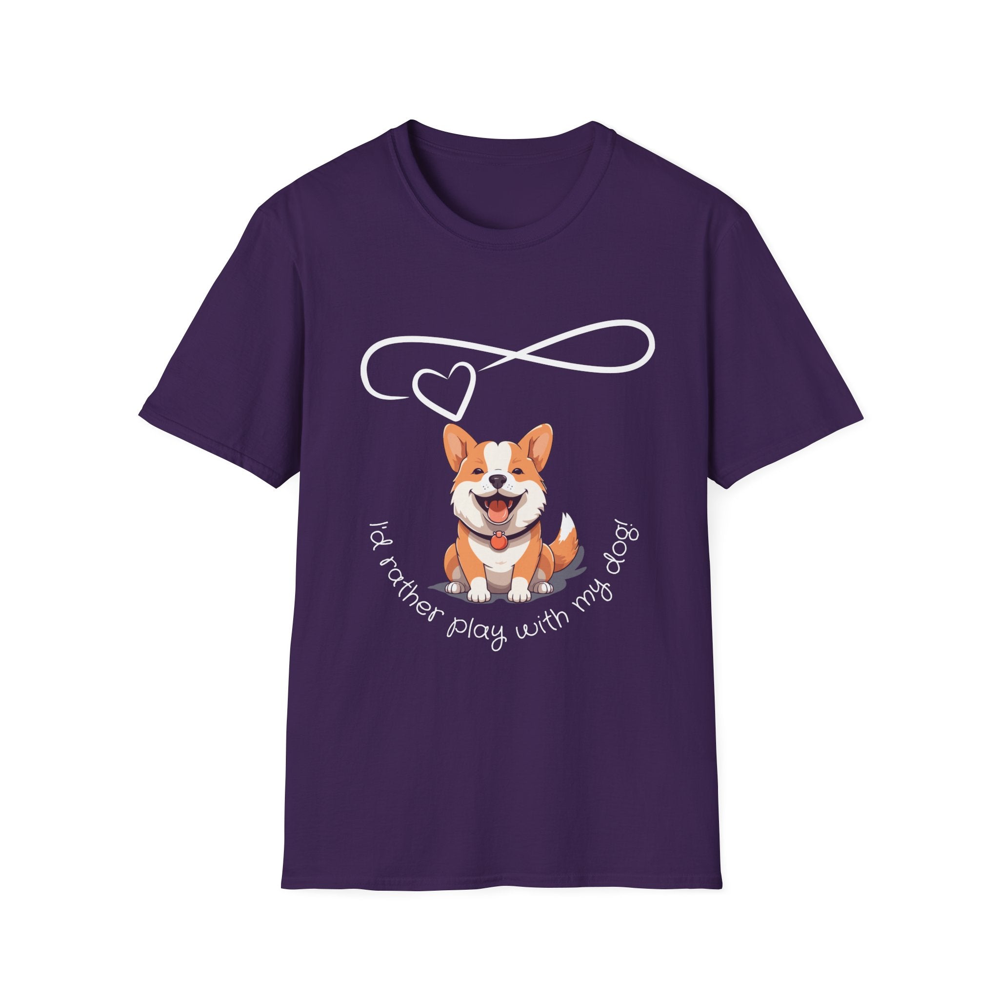"I'd Rather Play With My Dog" T-Shirt