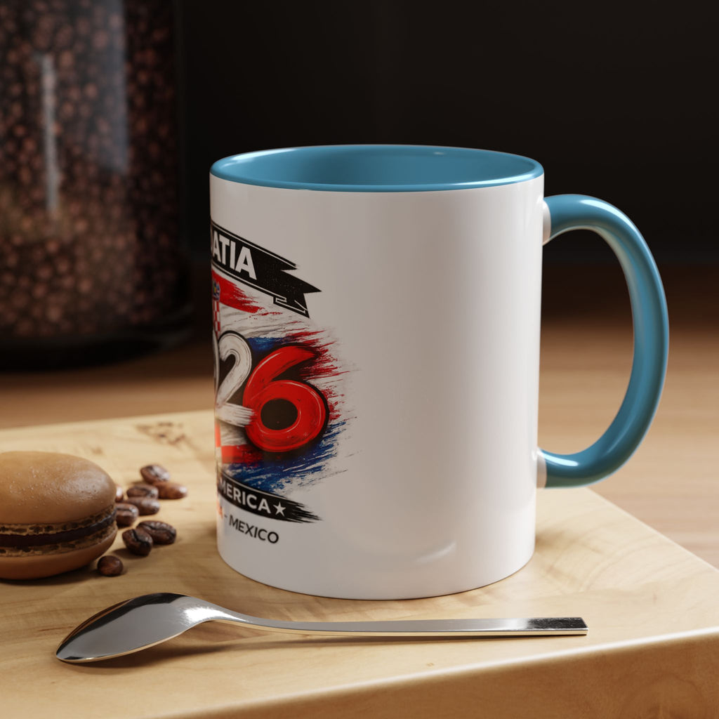 Croatia 2026 Soccer Mug — North America Cup Supporter Coffee Cup