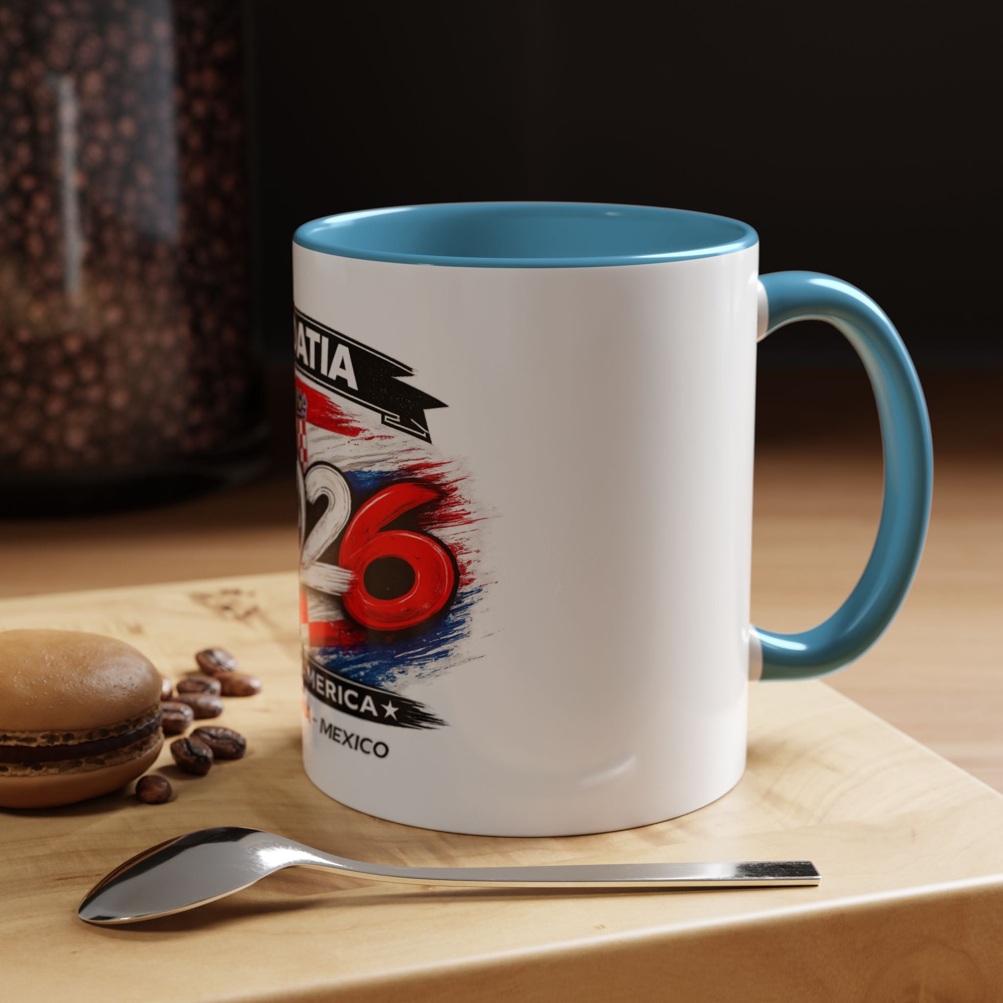 Croatia 2026 Soccer Mug — North America Cup Supporter Coffee Cup