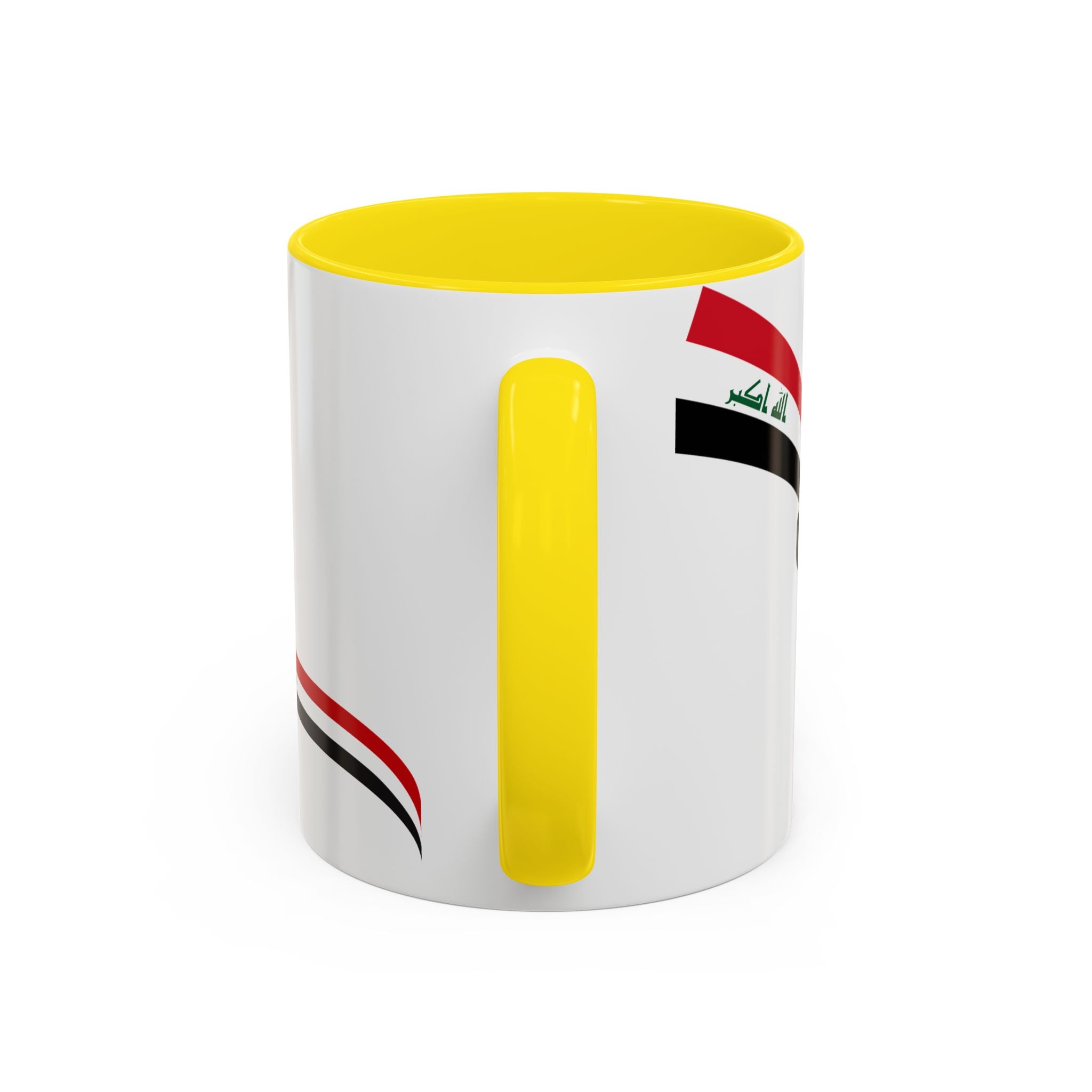 Iraq 2026 Football Cup Accent Coffee Mug – National Team Soccer Fan Gift