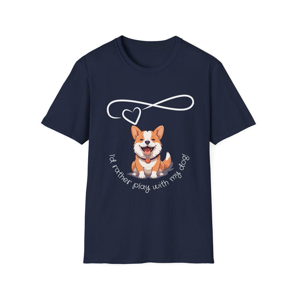 "I'd Rather Play With My Dog" T-Shirt