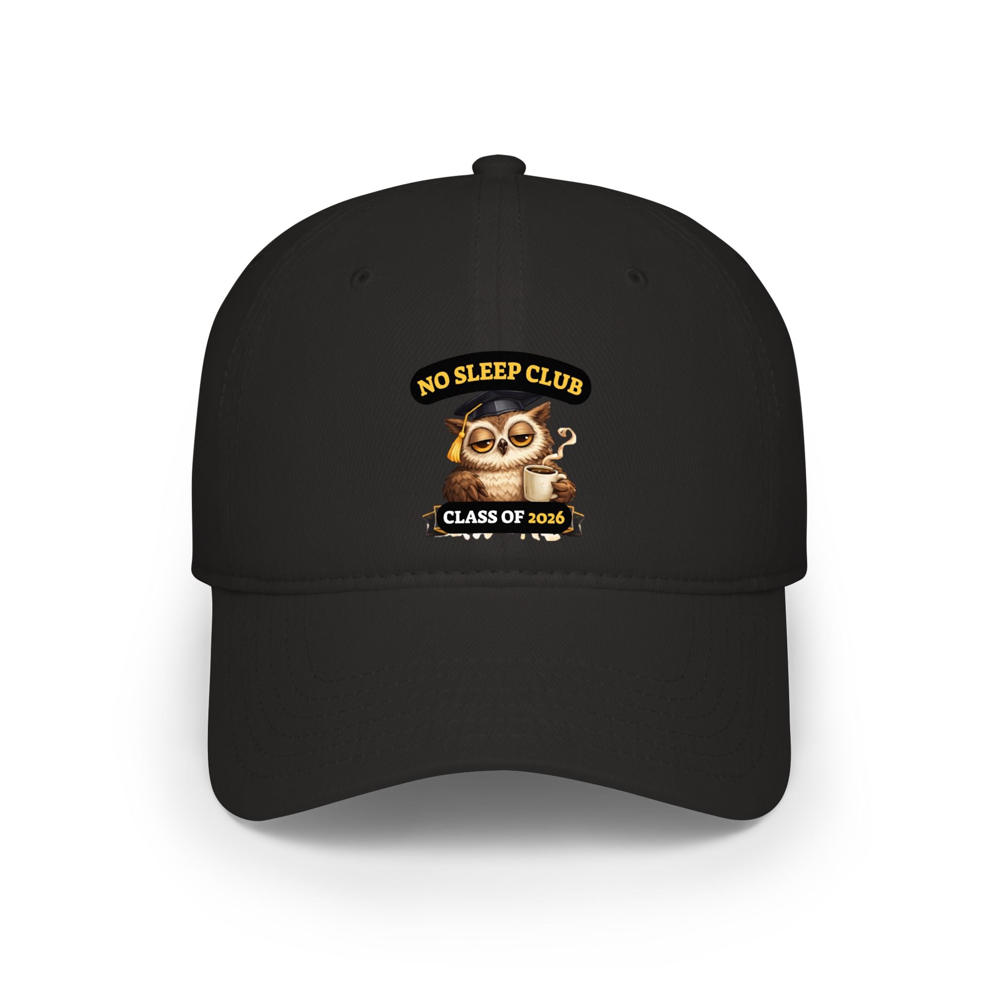 No Sleep Club Class of 2023 Cap — Graduation Owl Baseball Hat