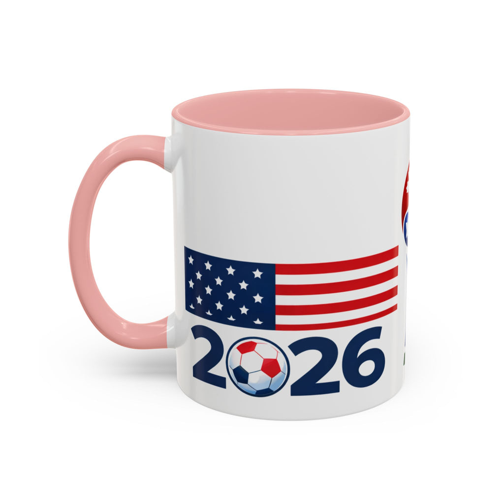 2026 cup USA+Canada Soccer Coffee Mug — 11/15oz Accent